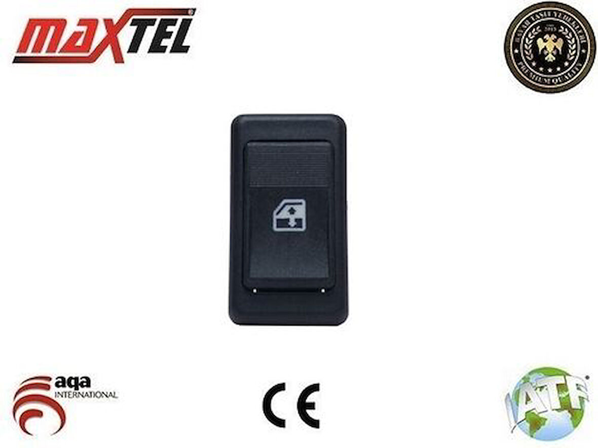 Maxtel 18201001 Cam Anahtarı Universal Tofaş Tip 6 Fişli Tekli 7700676698