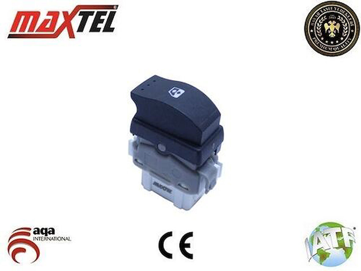 Maxtel 18204024 Cam Anahtarı Megane II Arka 6 Fişli 8200315024