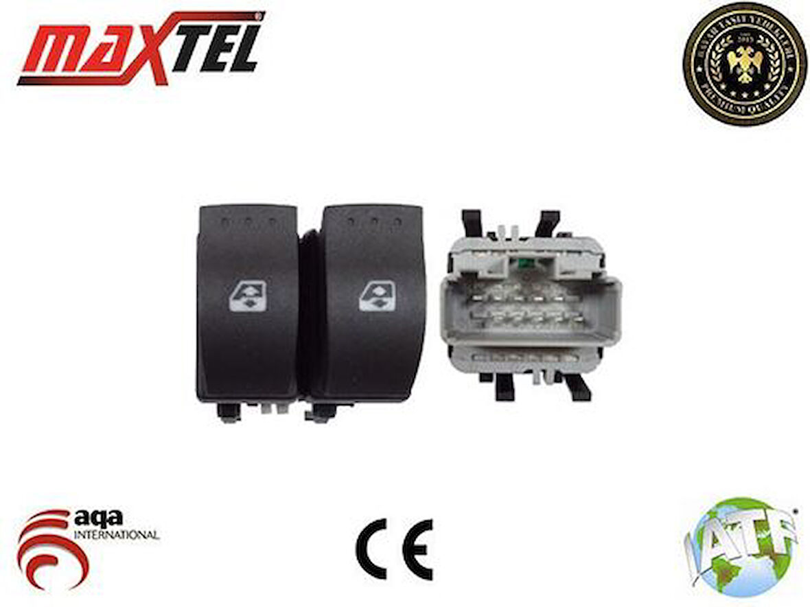 Maxtel 18204042 Cam Anahtarı Megane II Laguna Cam Çiftli 8200315042