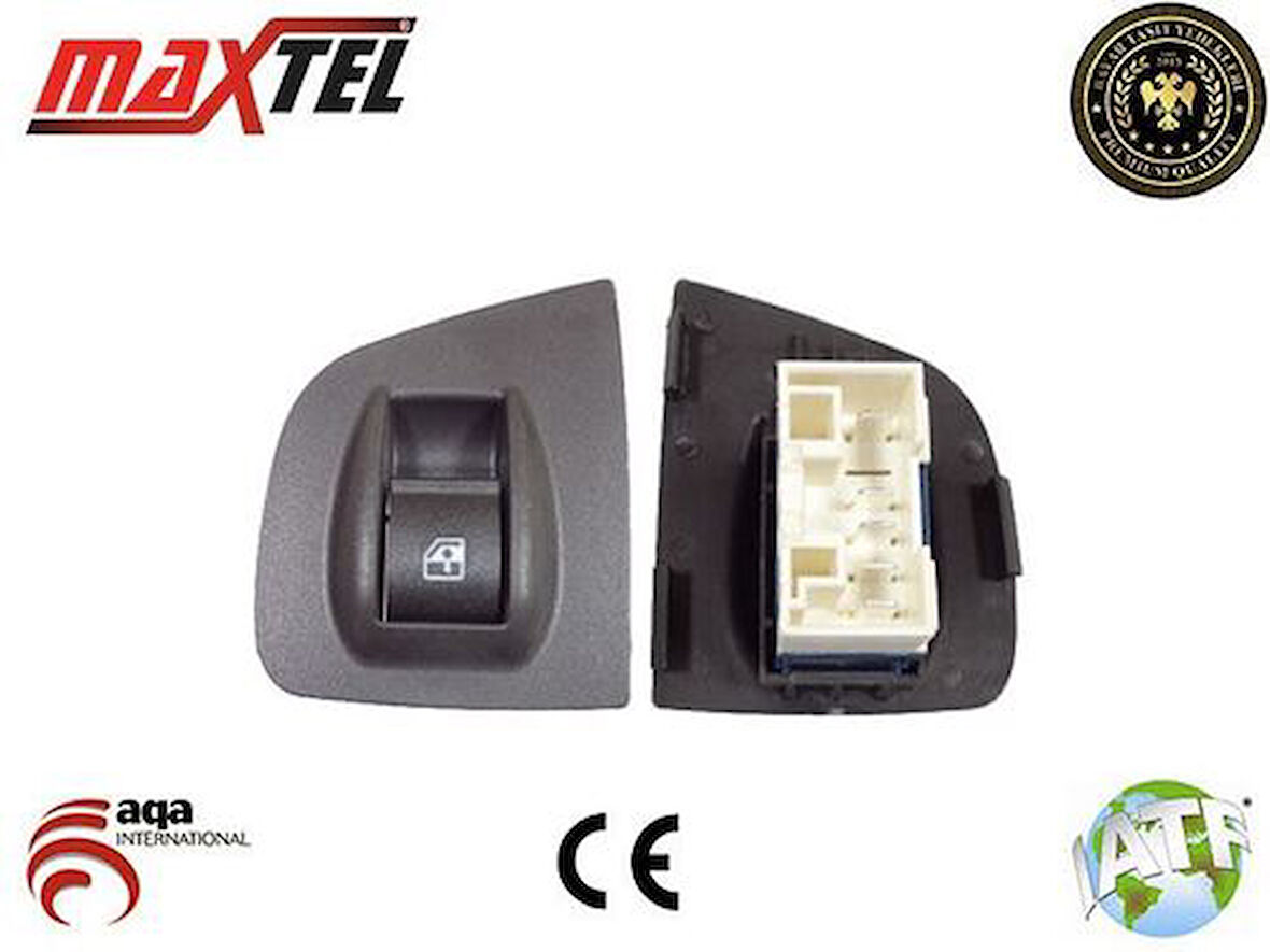 Maxtel 18205034 Cam Açma Düğmesi Sağ Çerçeveli Doblo 05- 735417034