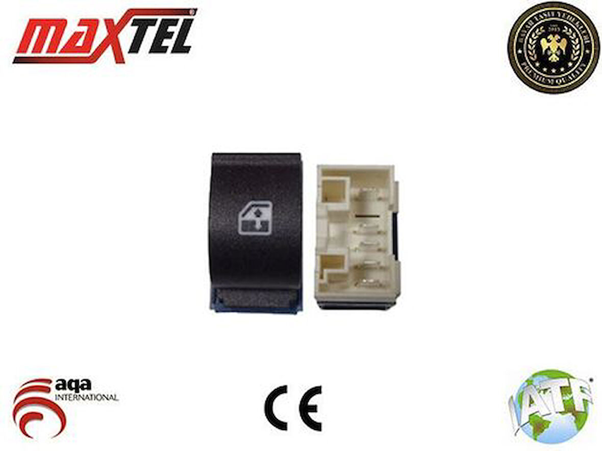 Maxtel 18205038 Cam Anahtarı Doblo 2006 › Ön Sağ Kasasız 25104 735518654