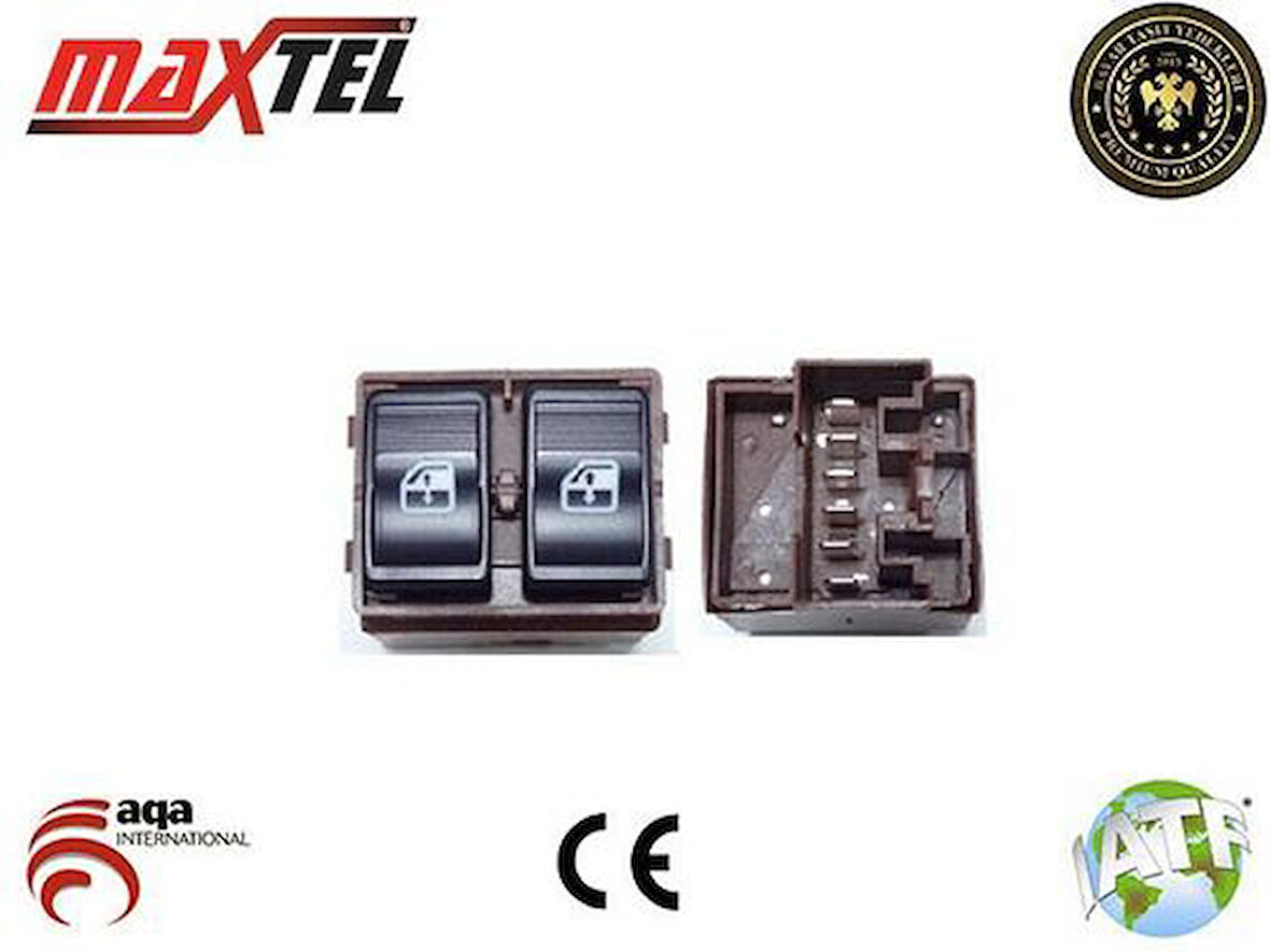 Maxtel 18205799 Cam Açma Düğmesi SlÖn Sol Çiftli 90811800