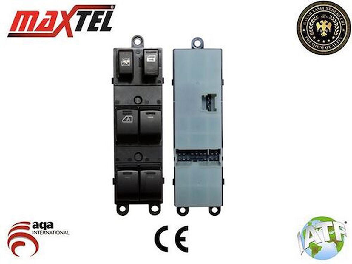 Maxtel 18217011 Cam Açma Kapama Anahtarı Sol Dörtlü Pathfinder 05 07 (17 Pın) 254019W100