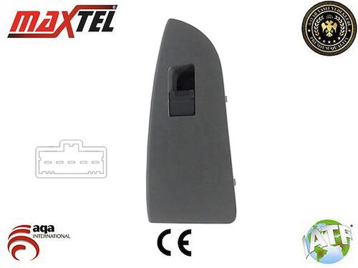 Maxtel 18218737 Cam Açma Düğmesi Sağ Isuzu NPR75 NLR Nnr 24V 5 Pın 898001737251