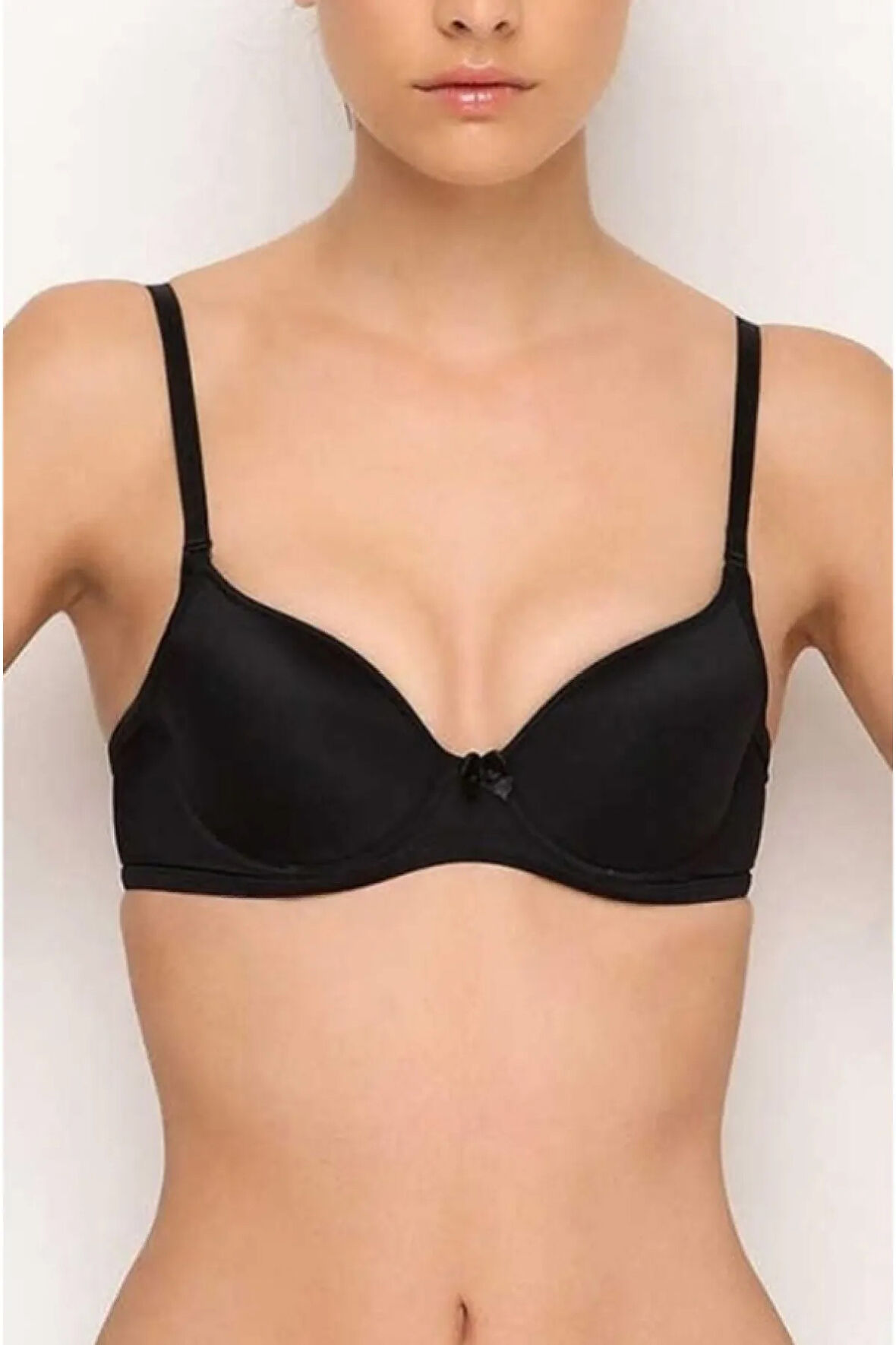 Kadın Ten Renk Desteksiz Büyük Beden Sütyen 198