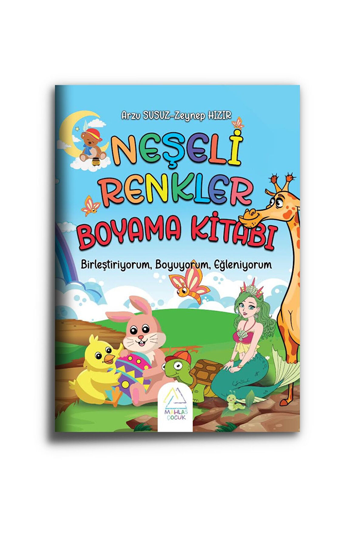 Neşeli Renkler Boyama Kitabı