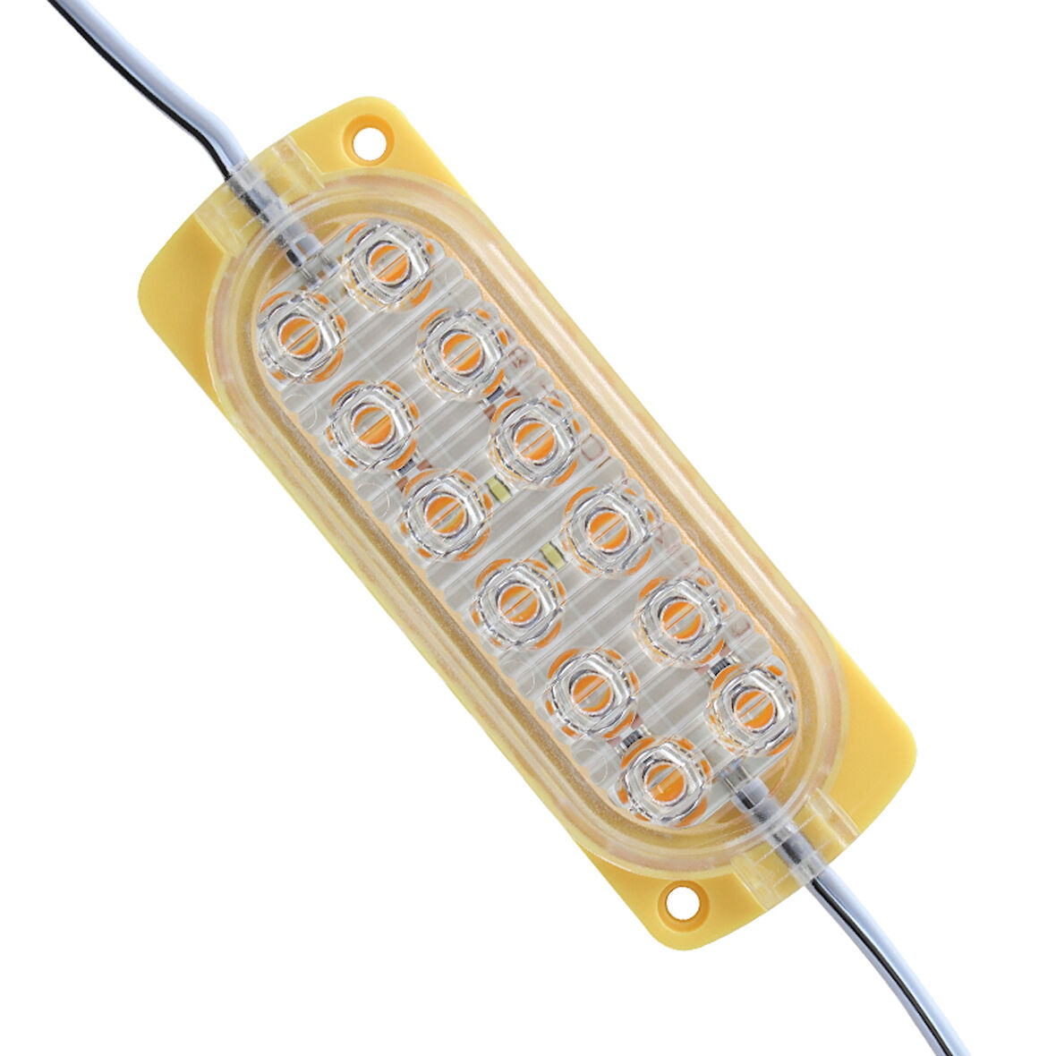 TEK RENK SARI MODÜL LED 2835 24 VOLT 2.4 WATT (4767)