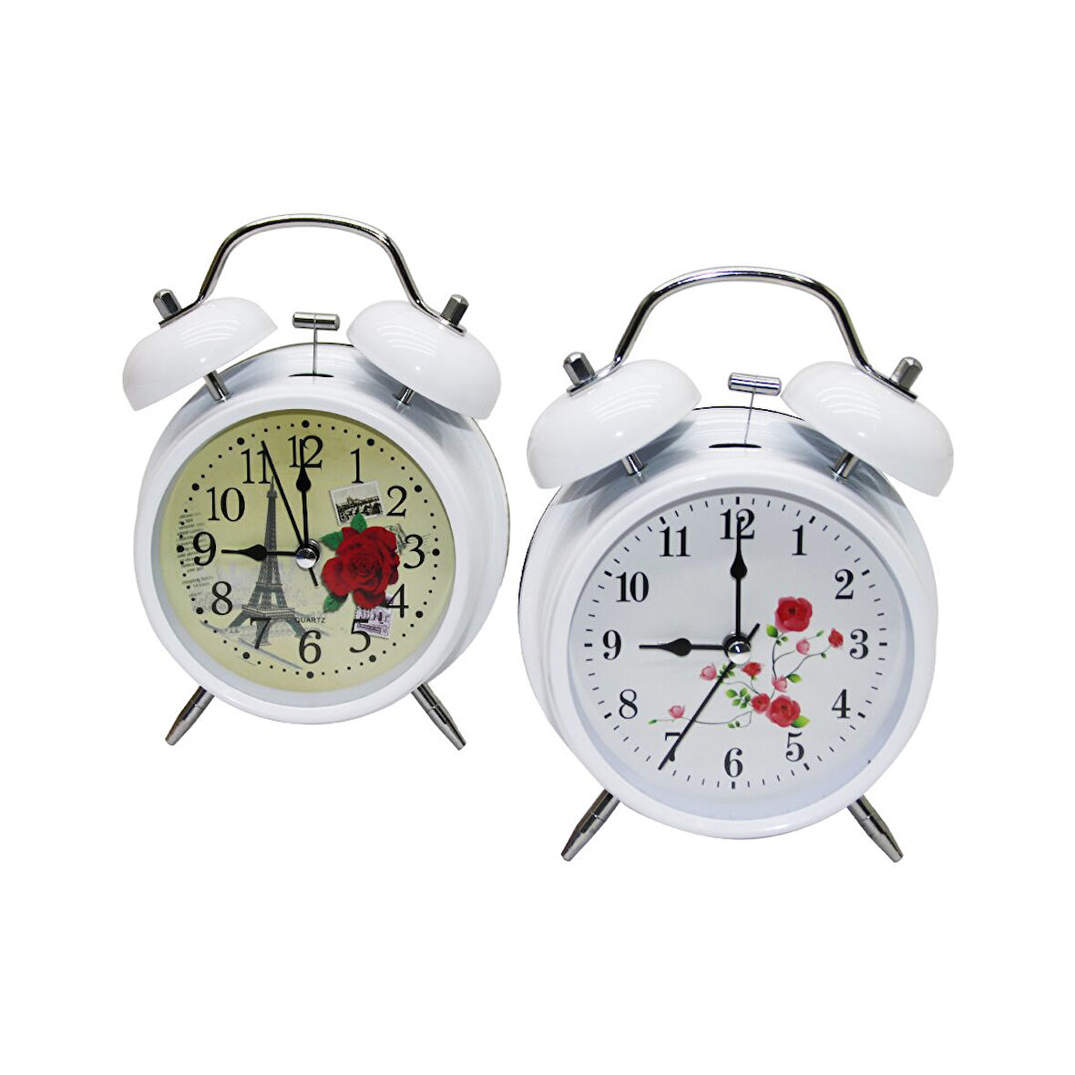 ALARM CLOCK BÜYÜK PARLAK RENK MASA ÇALAR SAAT (4767)