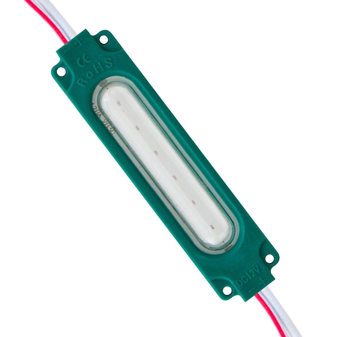 12 VOLT 2 WATT YEŞİL MODÜL LED 68X16 MM (4767)