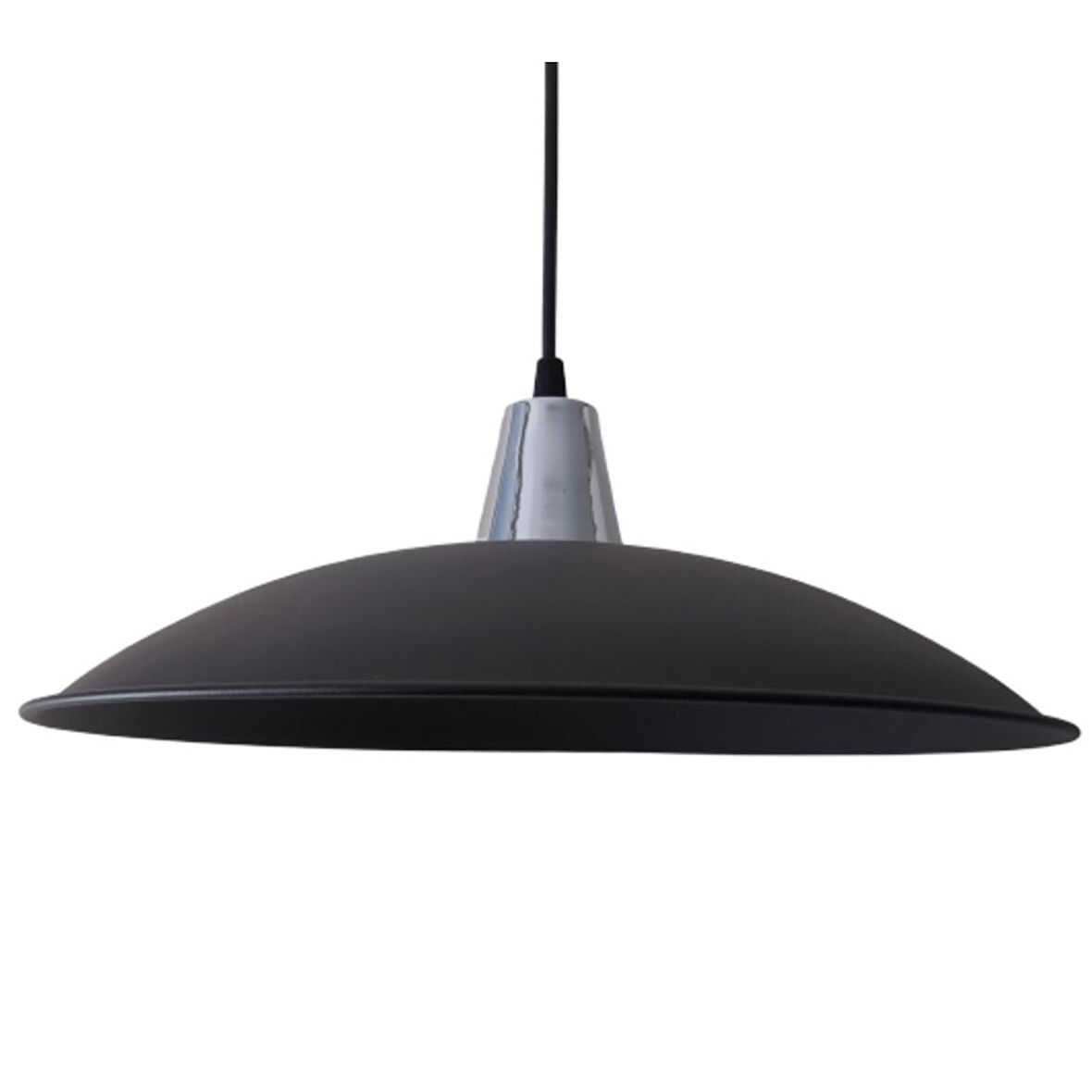 Mylights Retro Metal Avize Siyah Sarı Ve Krom Askılı Avize (421979377)