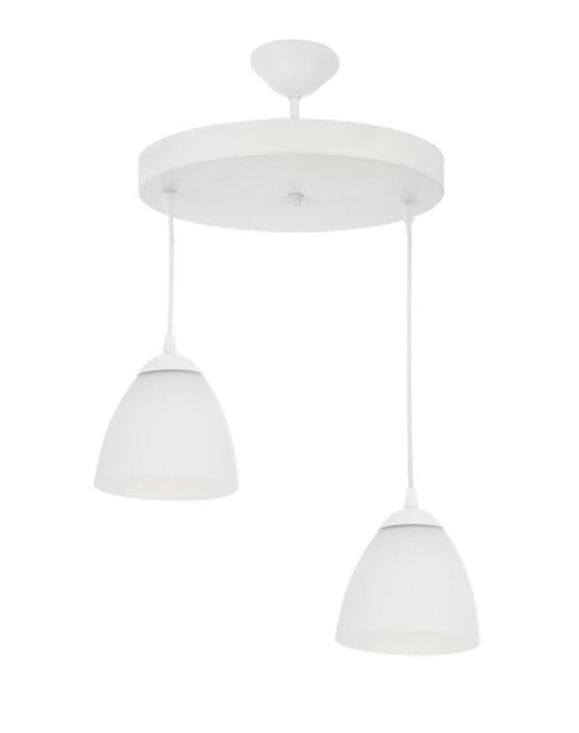 MYLİGHTS    MODERN  SPOR  İKİLİ AVİZE  30 CM EN  OPAL CAMLI