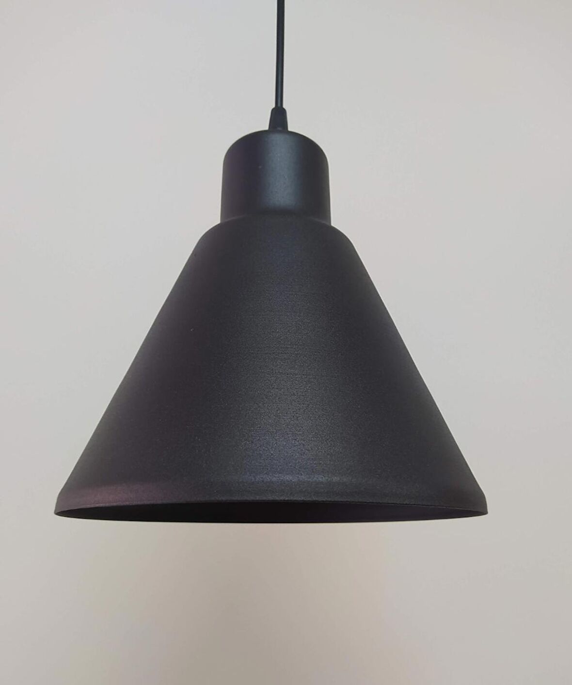 MYLİGHTS RETRO RUSTİK SİYAH  İÇİ SİYAH METAL SARKIT 