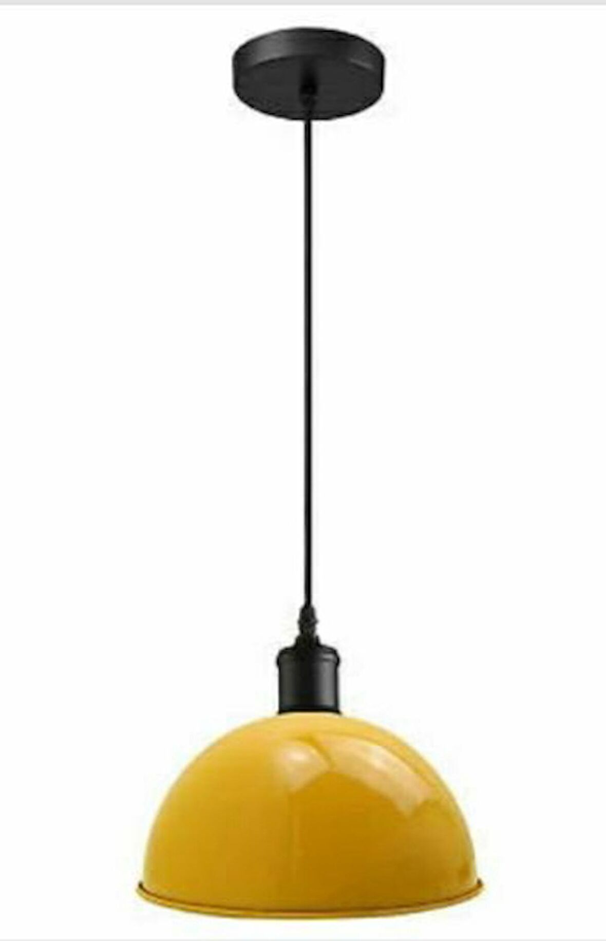 MYLİGHTS  METAL SARI SARKIT  AVİZE 30 CM  EN