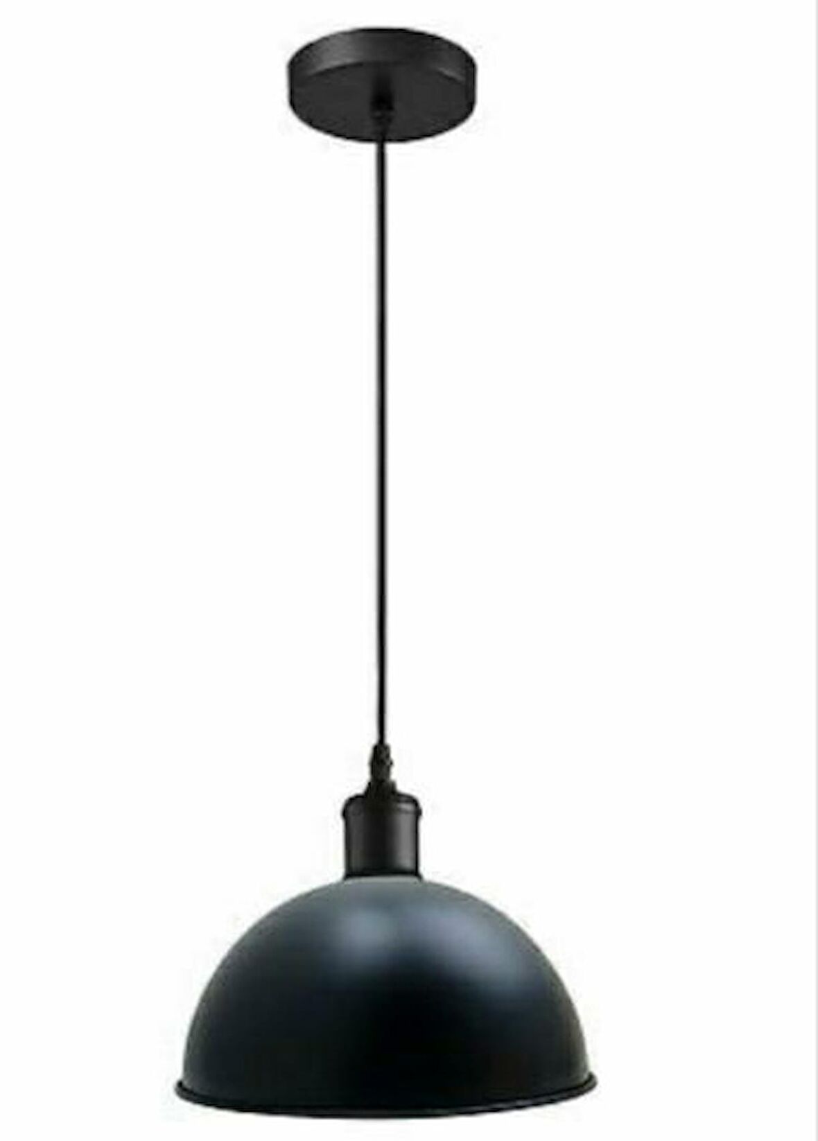 MYLİGHTS  RETRO SİYAH METAL SARKITAVİZE 30 CM EN