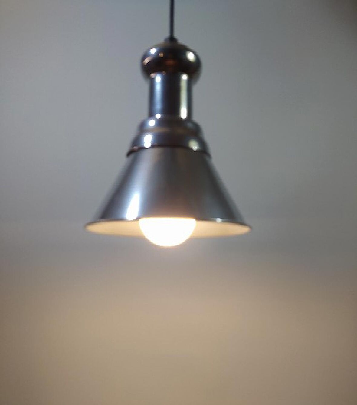 MYLİGHTS VİNTAGE RETRO METAL SARKIT AVİZELER GÜMÜŞ MASA ÜSÜTÜ YATAK BAŞI BAR  ÜSÜT TEKLİ SARKIT 18CM