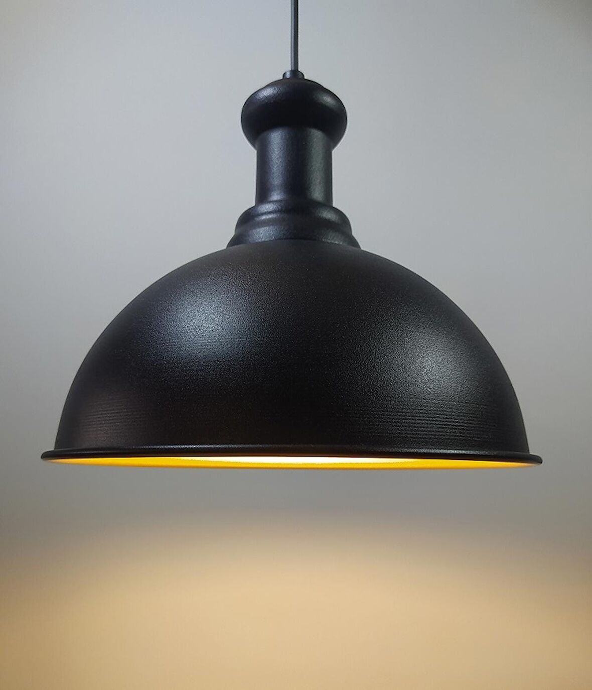 mylights retro rustik  30 cm  metal sarkıt vintage  avize
