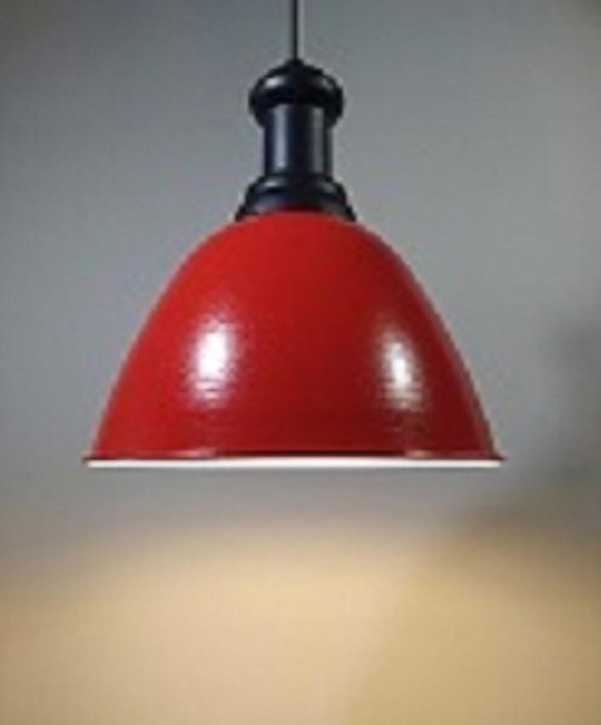 MYLİGHTS  VİNTAGE  RETRO RUSTİK  KIRMIZI  METAL SARKIT AVİZE SİYAH ASKILI