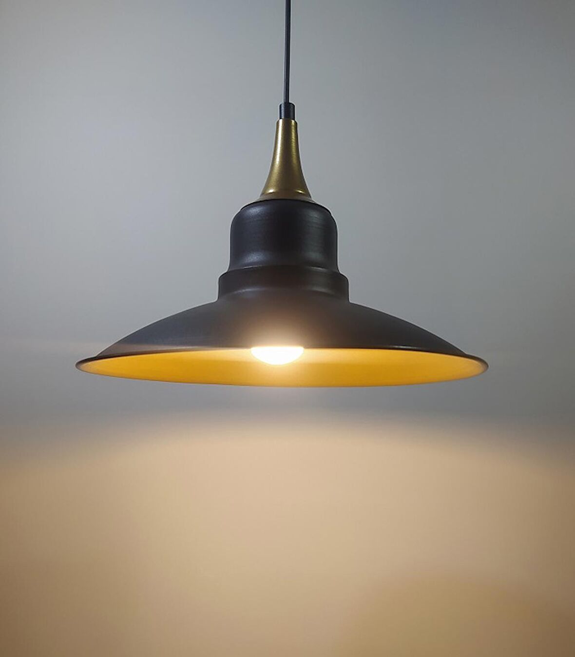 MYLİGHTS  VİNTAGE  METAL SARKIT AVİZE  BRONZ ASKILI