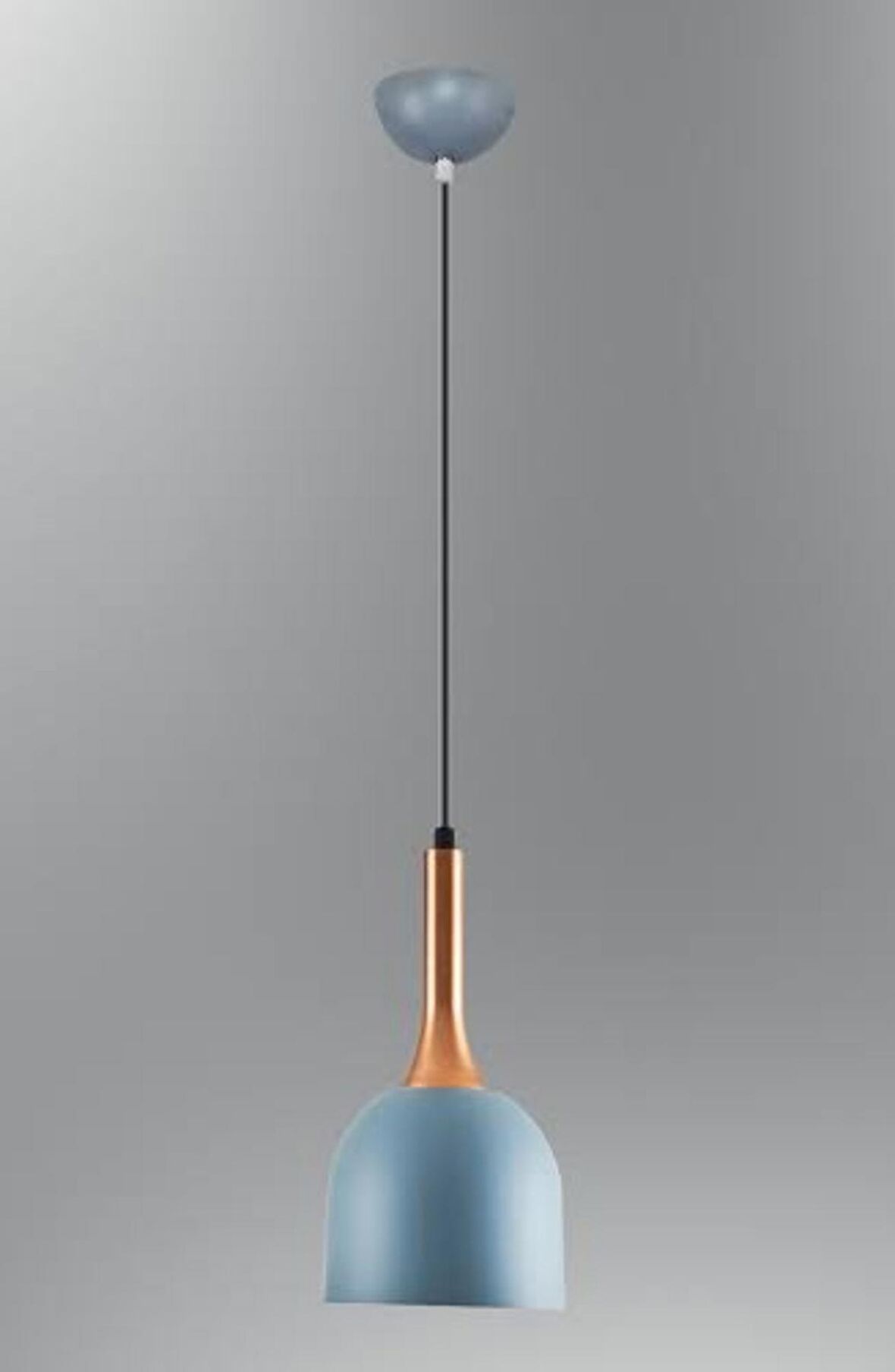 MYLİGHTS  RETRO  RUSTİK VİNTAGE METAL SARKIT MAVİ TEKLİ AVİZE