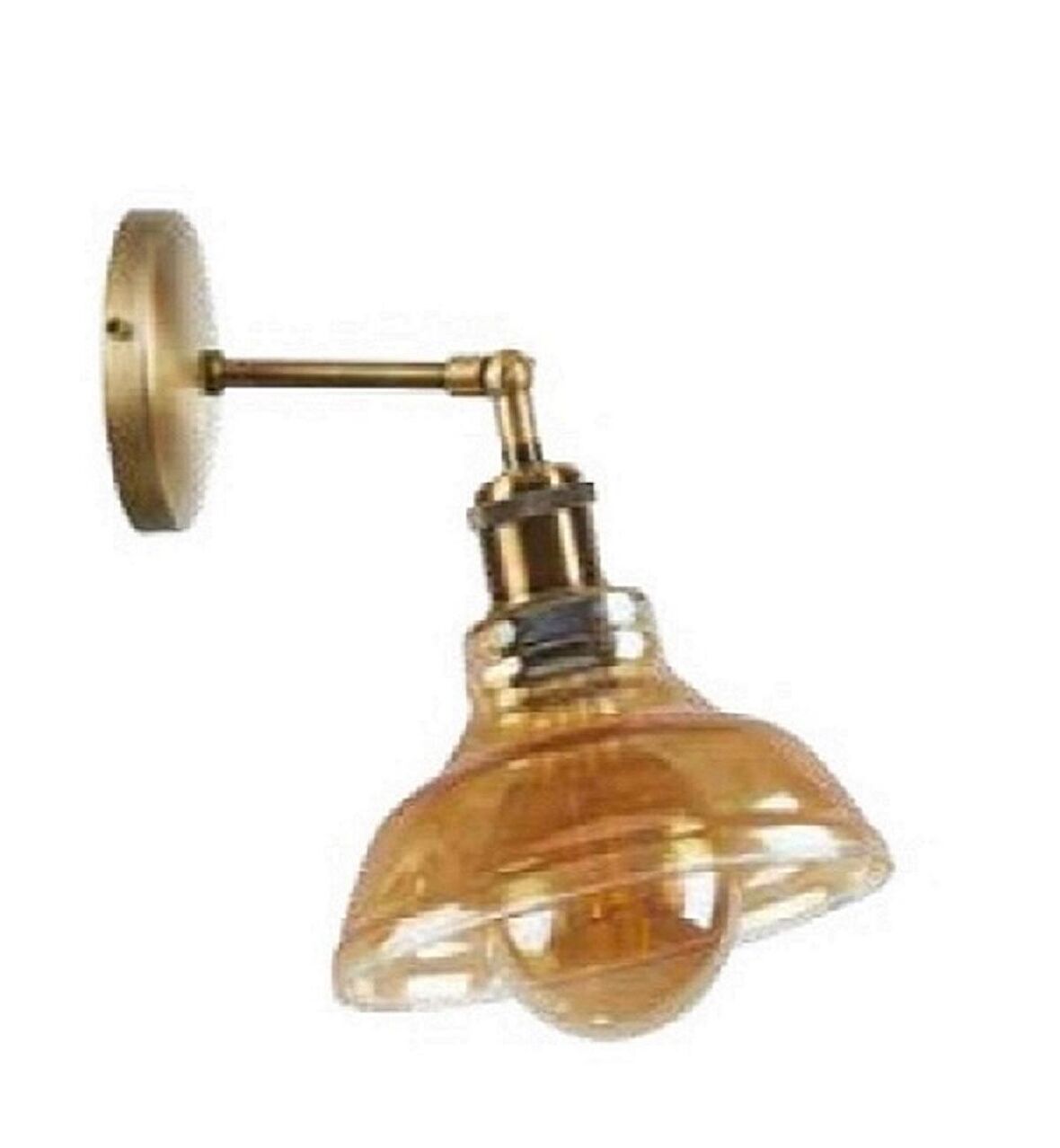 MYLİGHTS VİNATGE  RUSTİK RETRO BAL CAMLI  HAREKETLİ APLİK