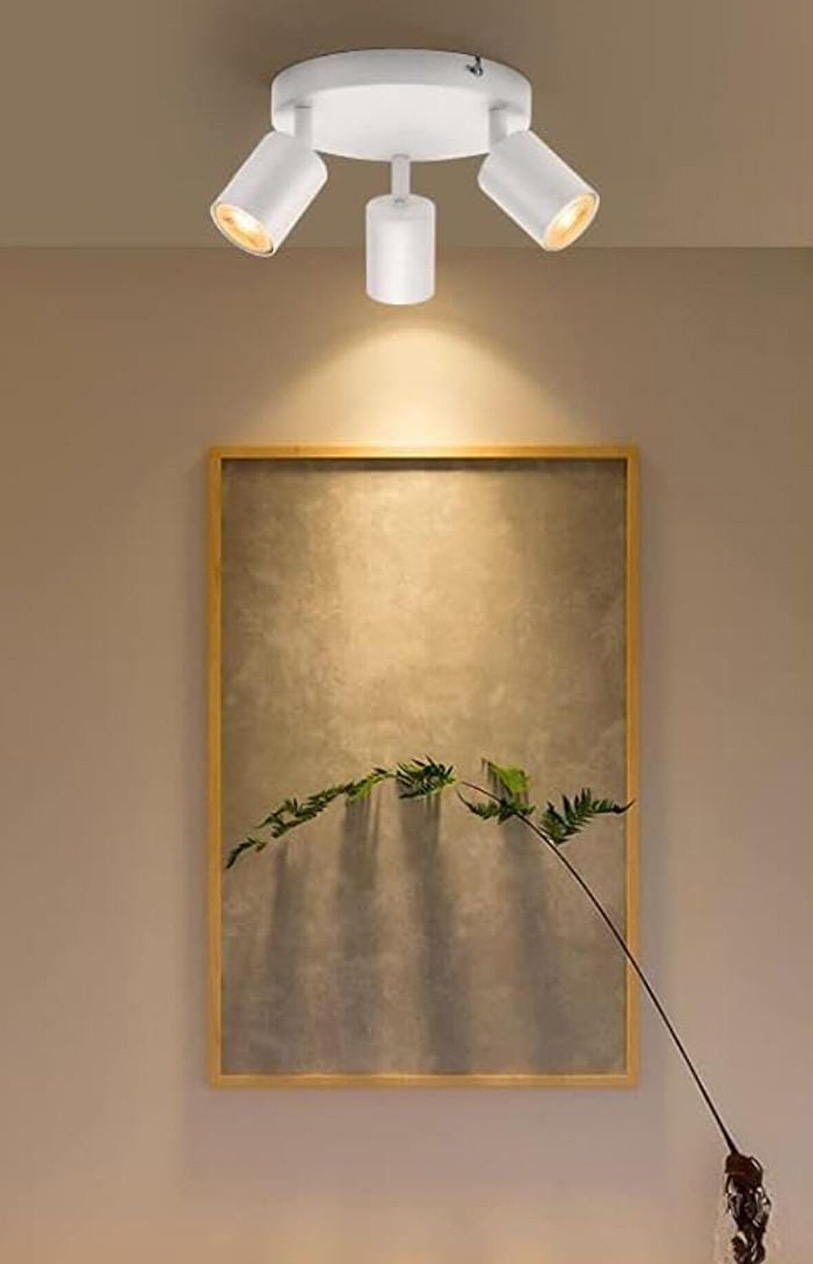 MYLİGHTS  SPOR MODERN ÜÇLÜ LED AVİZE SPOT PLOFONYER HAREKETLİ AVİZE