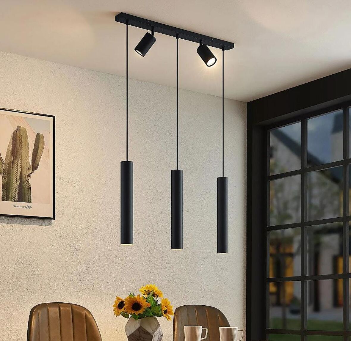 MYLİGHTS  MASA   ÜSTÜ LED AVİZE LED SPOT BAR VE TEZGAH ÜSTÜ LED AVİZE  PANASONIC AMPULLÜ G.IŞIĞI 