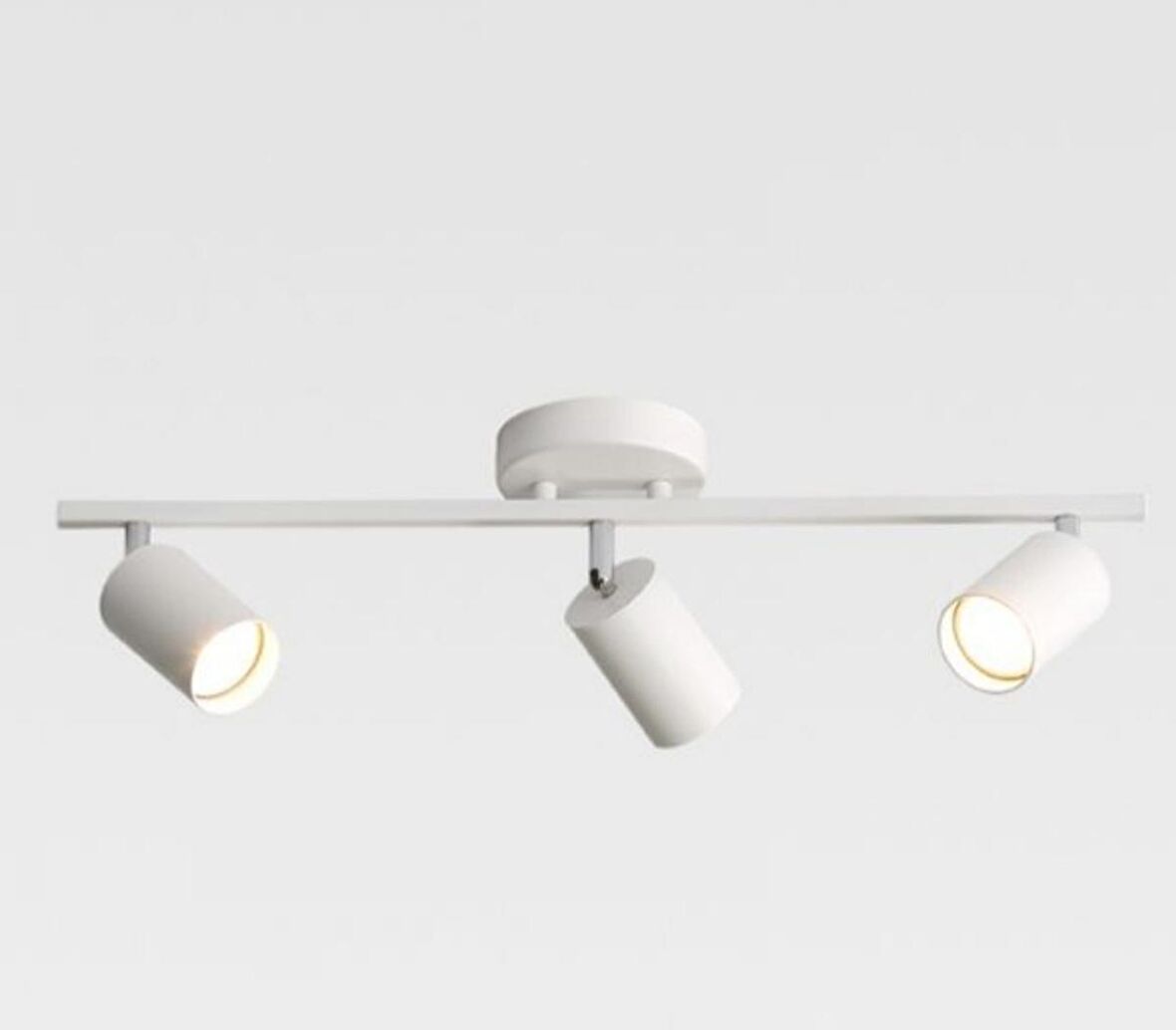 Mylights üçlü beyaz LED spot avize Panasonic ampullu Günışığı ampullü hareketli 