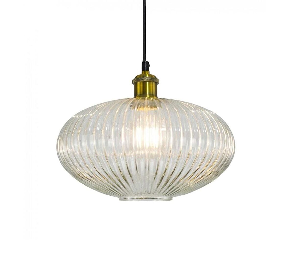MYLİGHTS RUSTİK  BAL  SARKIT AVİZE 25CM BRONZ ASKILI SPOR TEKLİ AVİZE