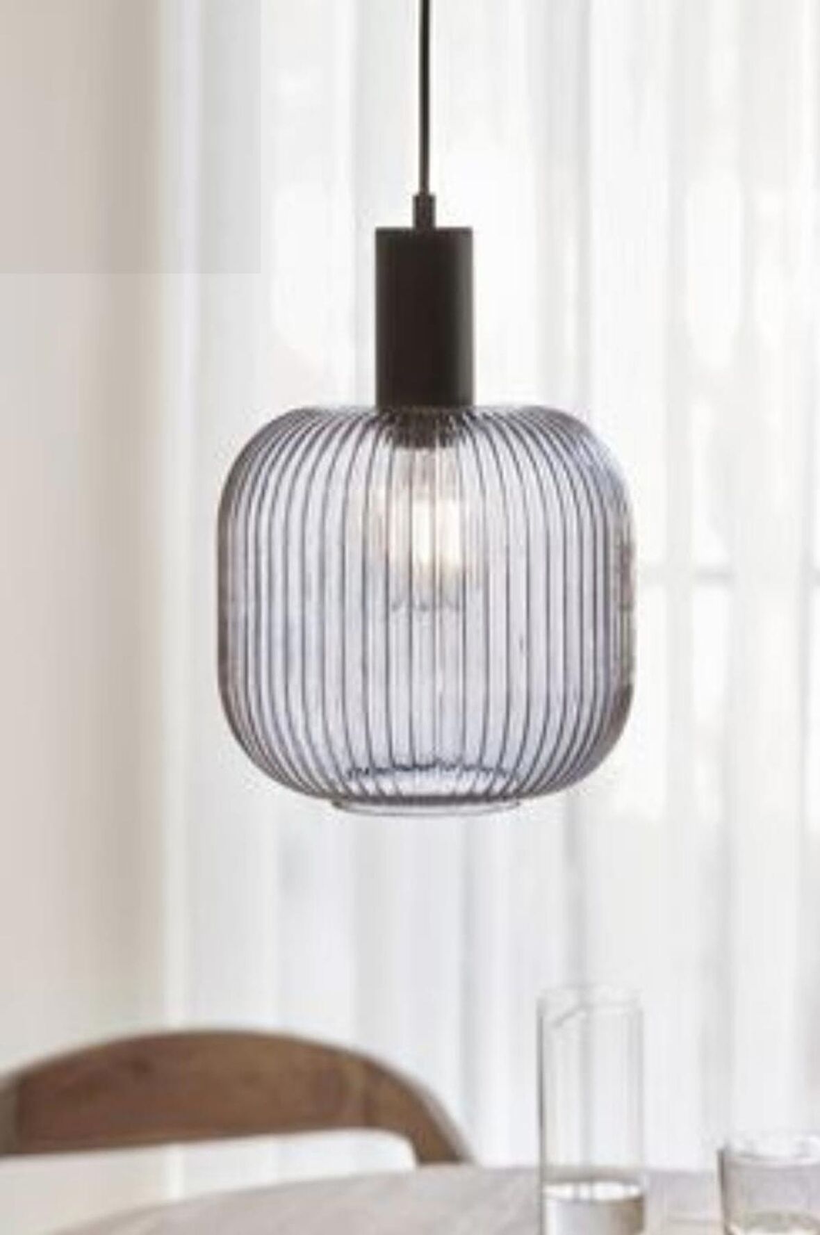 MYLİGHTS RUSTİK  FÜME AVİZE 20CM  SPOR TEKLİ AVİZE cafe  salon koridor yatak odası  