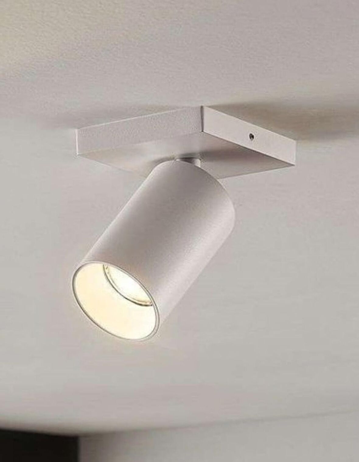 mtlights  modern spor kare led spot beyaz  panasonıc ampulü günışığı ampullü koridor mutfak banyo salon 