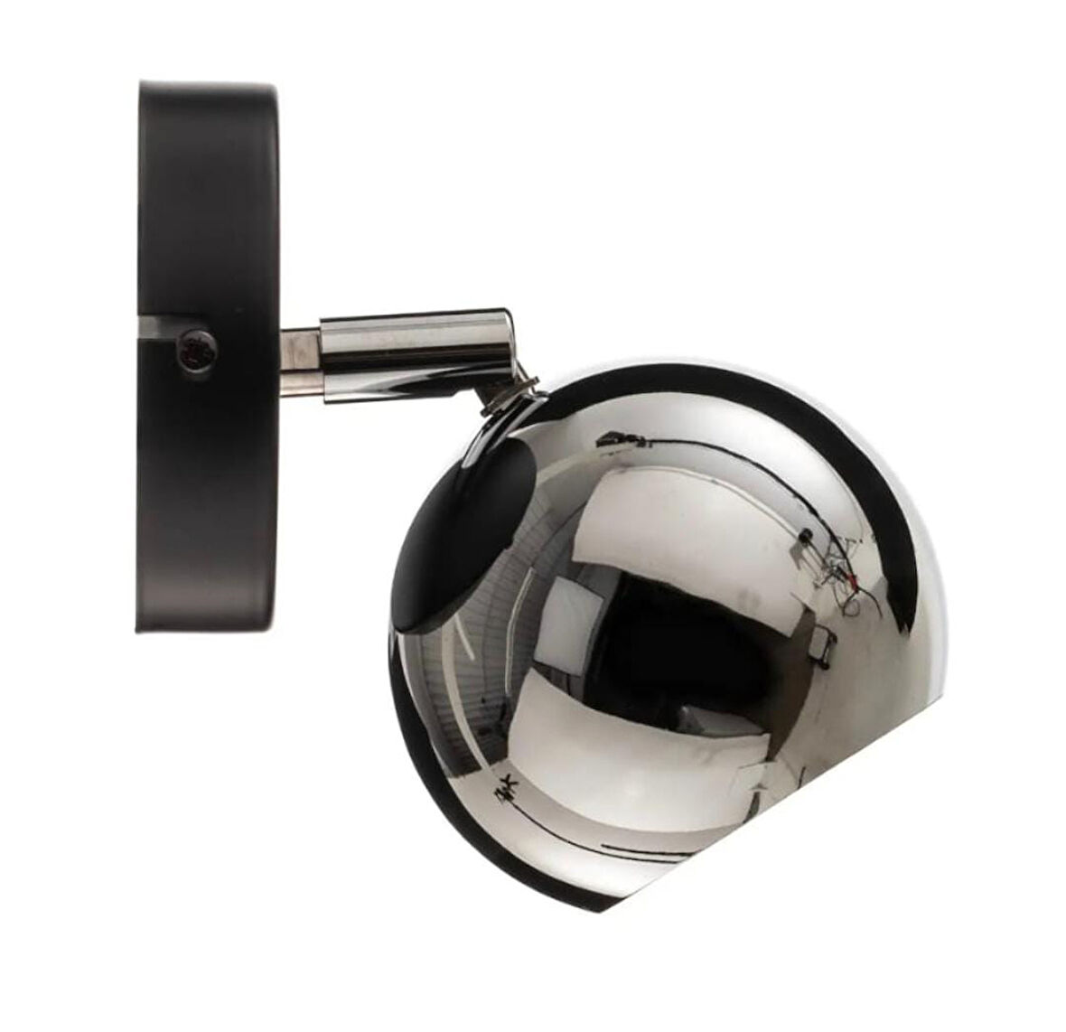 mylights  krom spot  tekli kure panasonıc gun ısıgı ampullu hareketli duvar aplik  gece lambası okuma lambası  led aplik  