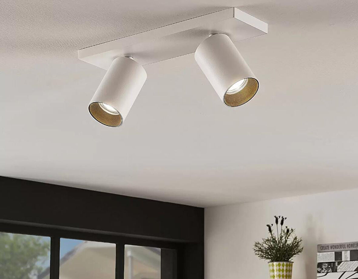 mylights led aplikve avize   ikili led avize led spot panasonıc ampullü  gün ışı ampullü