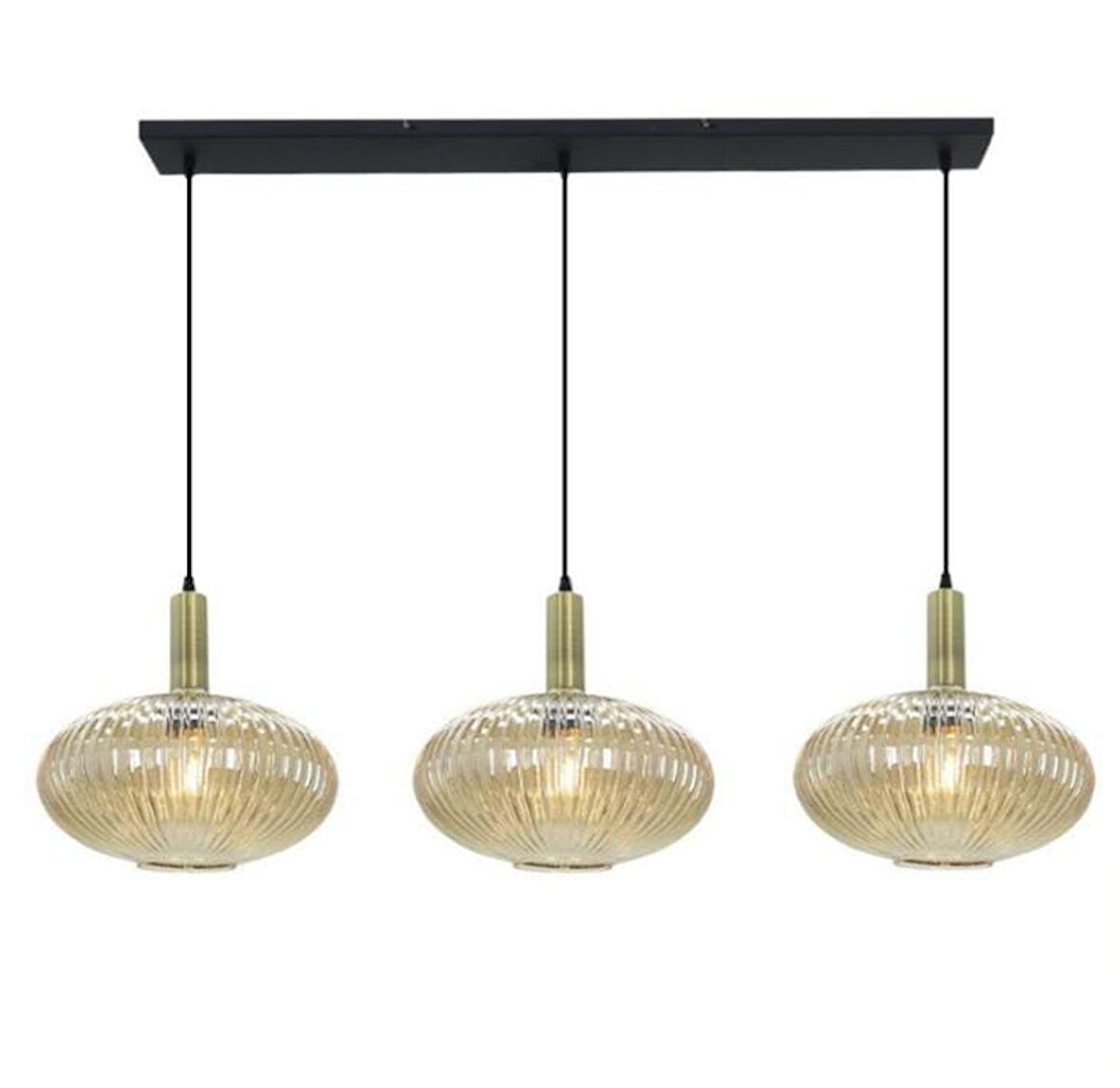 Demet habek mylights masa üstü bal camlı rustik vintage avize