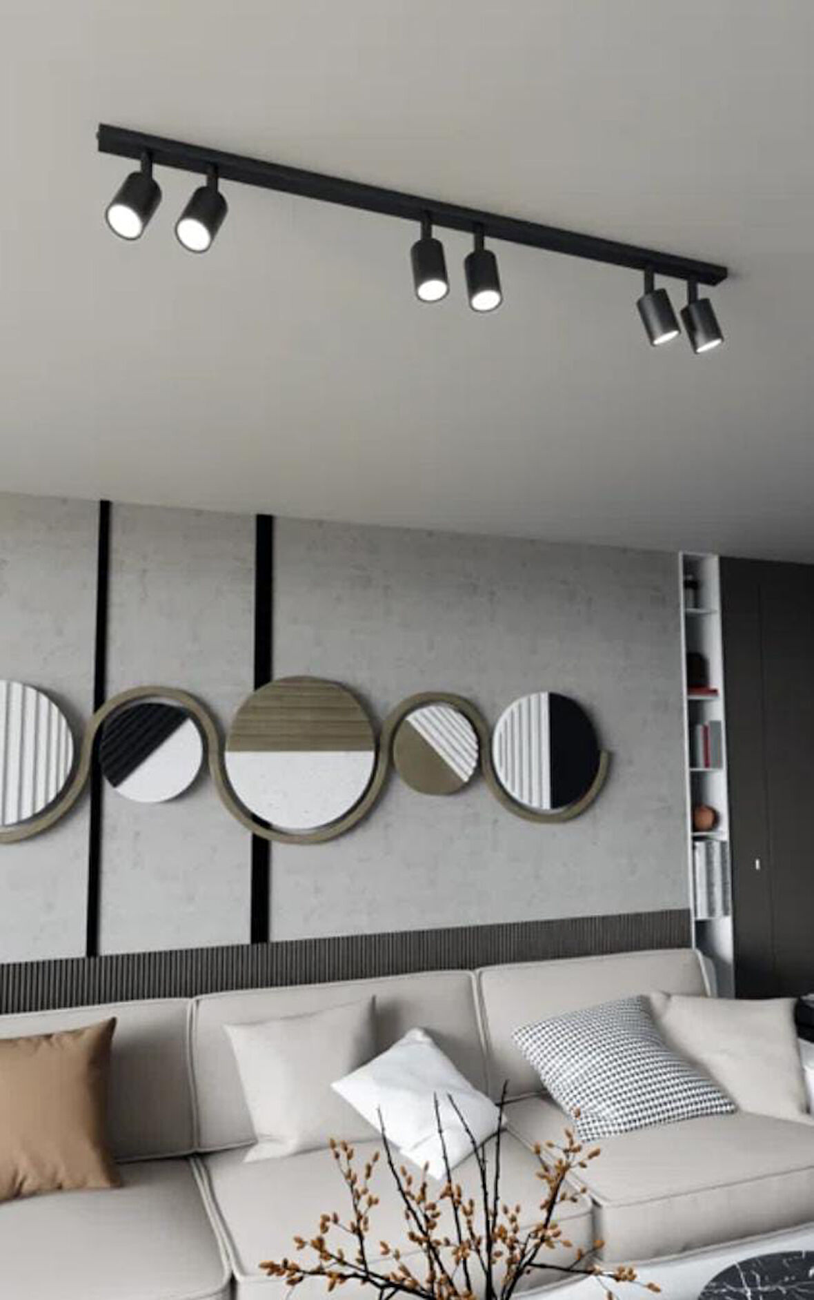 mylights 120cm panasonıc ampullu led avize   led spot led avize 