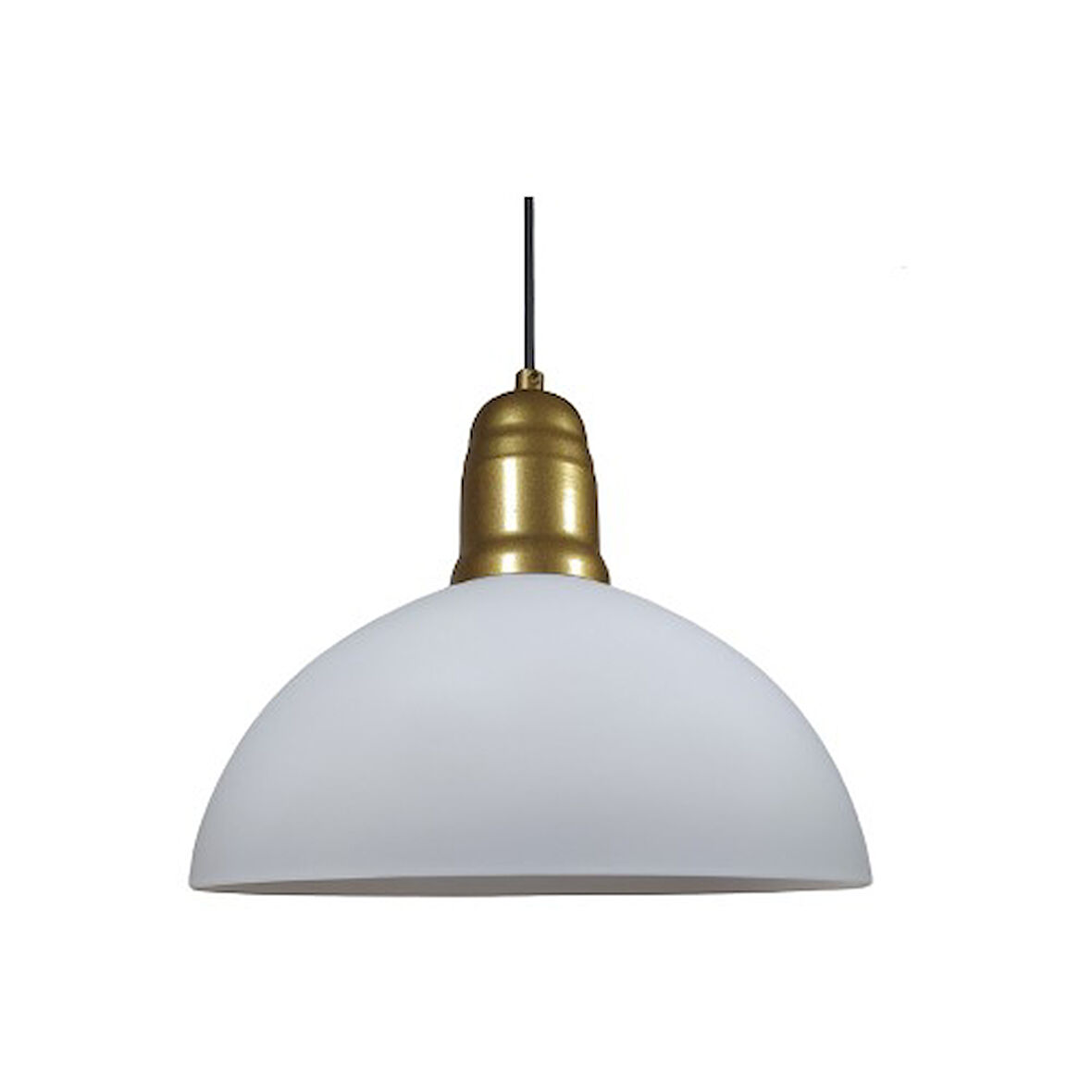 mylights Retrom Rustik Vintage Opal Tekli Sarkıt Cam En 30 cm MYL002386