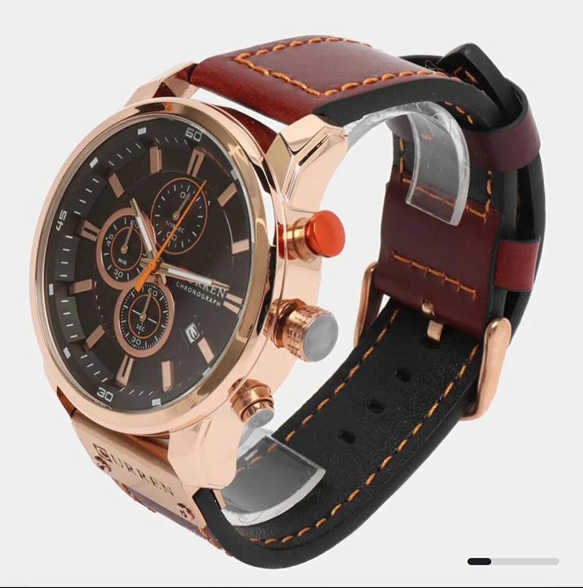 Erkek Kol Saati Rose Kahverengi