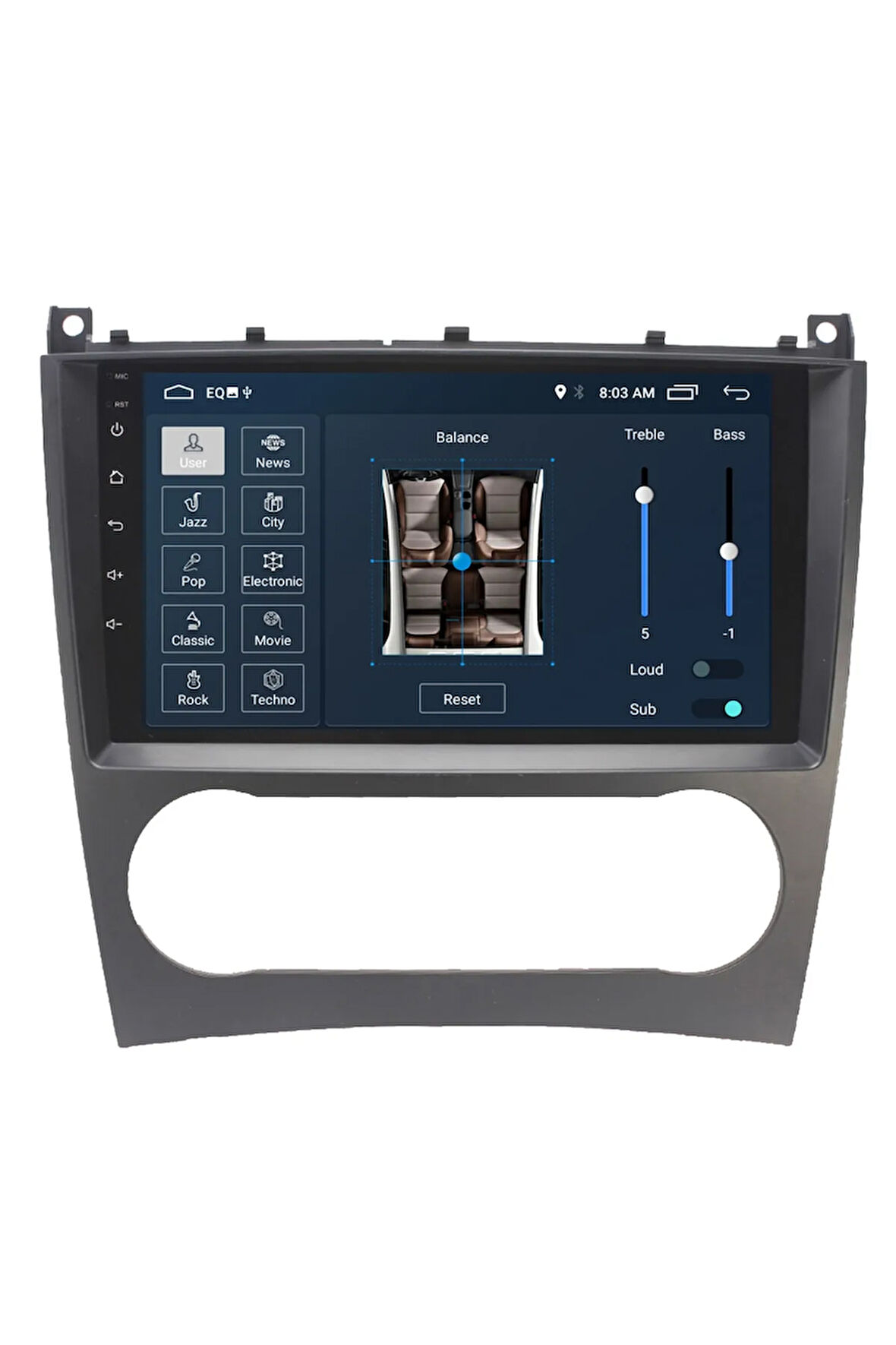 Mercedes G Serisi W461-w463 Android Carplay Navigasyon Multimedya Ekran Teyp 2gb Ram + 16gb Hdd