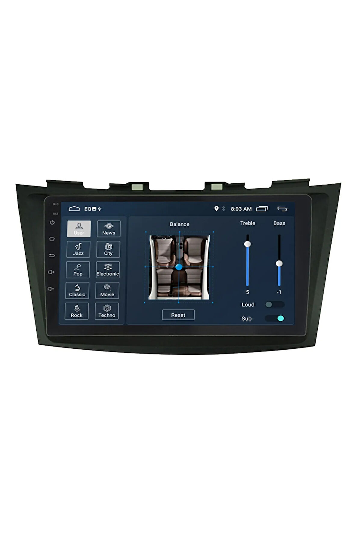 Suzukı Swıft Android Carplay Navigasyon Multimedya Ekran Teyp 2gb Ram + 16gb Hdd