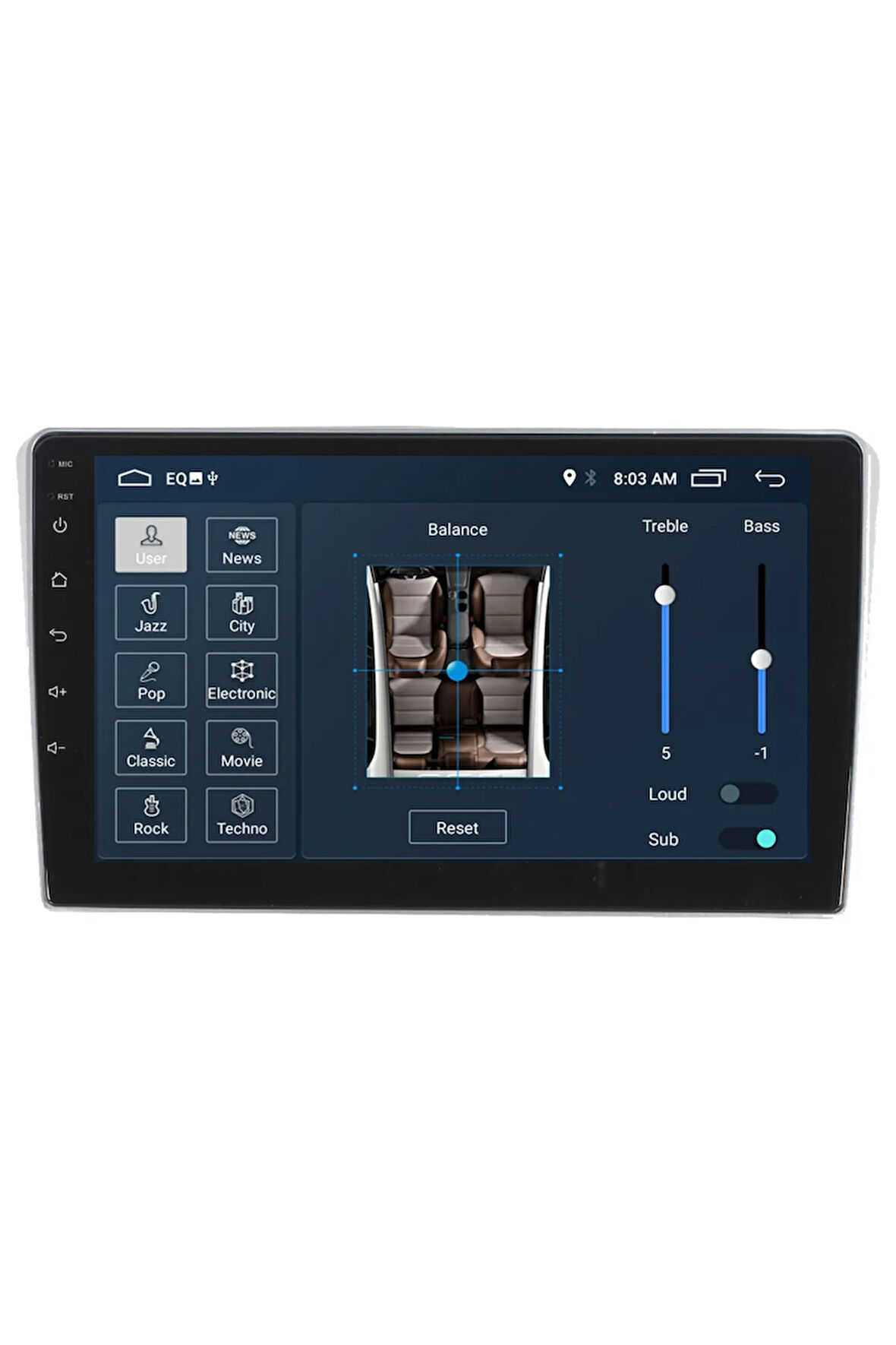Toyota Avensis Android Carplay Navigasyon Multimedya Ekran Teyp 2gb Ram + 16gb Hdd