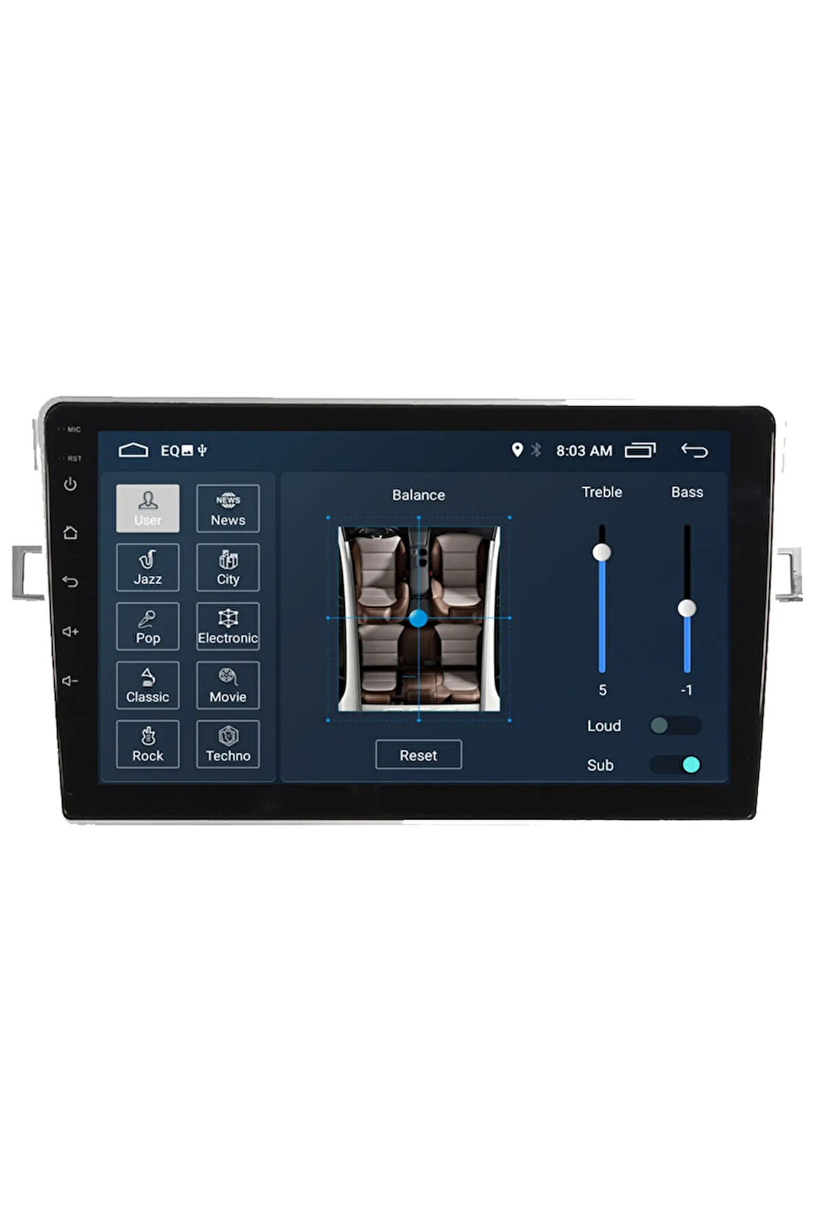 Toyota Verso Android Carplay Navigasyon Multimedya Ekran Teyp 2gb Ram + 16gb Hdd