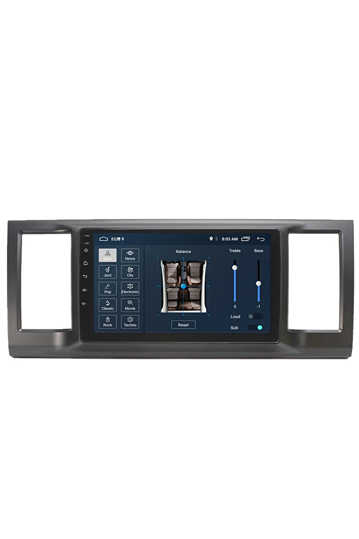 Volkswagen Caravelle Android Carplay Navigasyon Multimedya Ekran Teyp 2gb Ram + 16gb Hdd