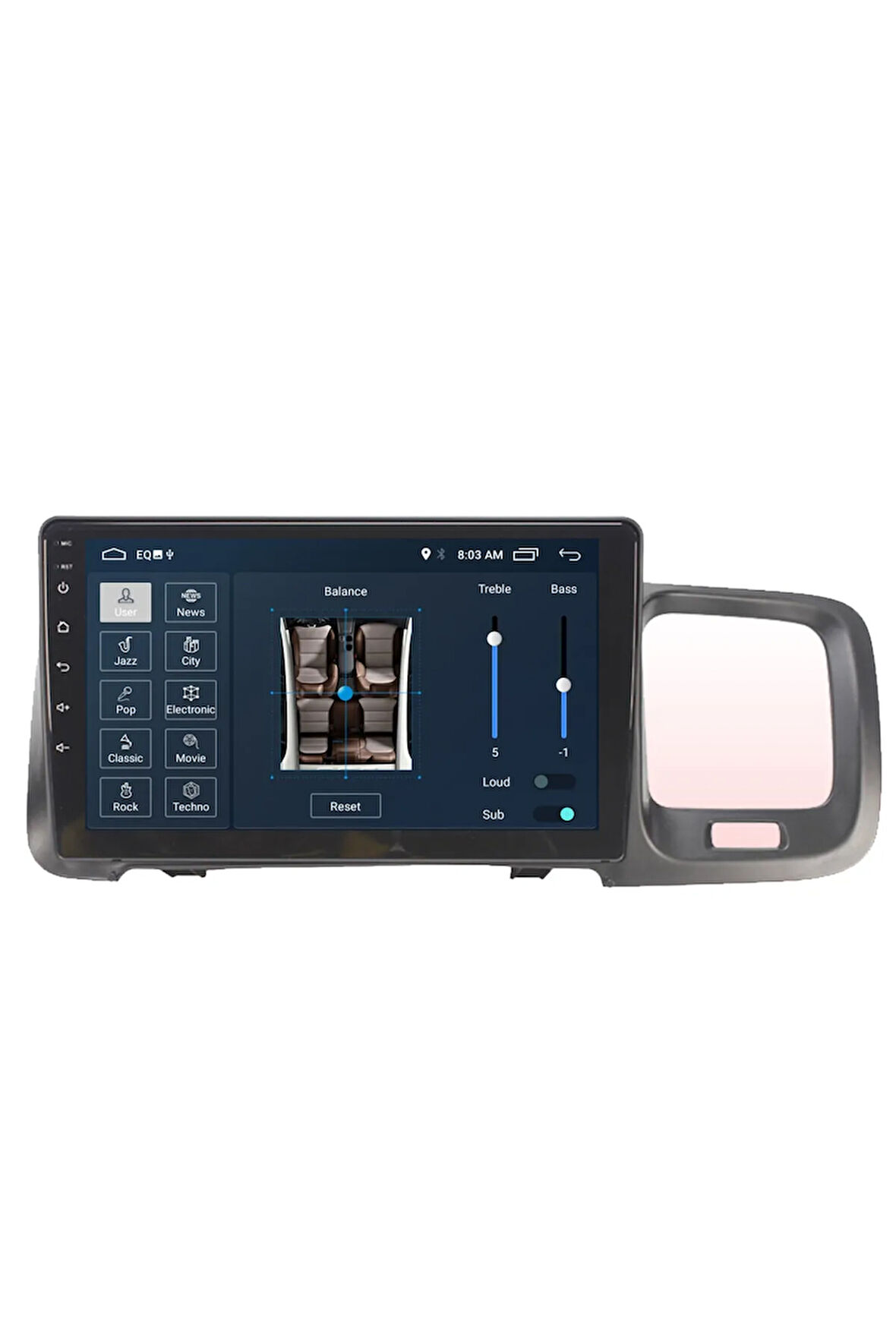 Volvo S60 Android Carplay Navigasyon Multimedya Ekran Teyp 2gb Ram + 16gb Hdd