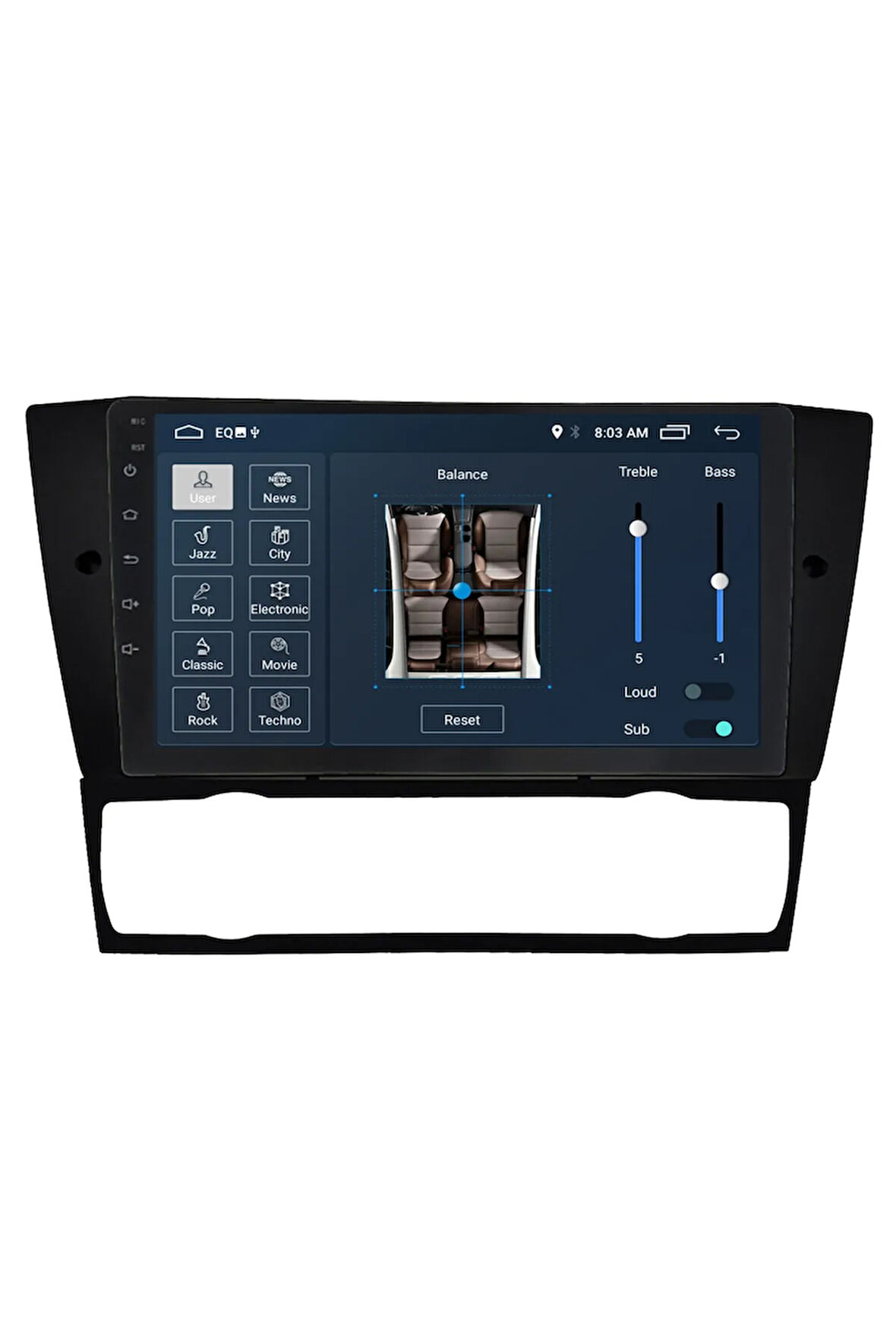 Bmw E90 Android Carplay Navigasyon Multimedya Ekran Teyp 2gb Ram + 32gb Hdd