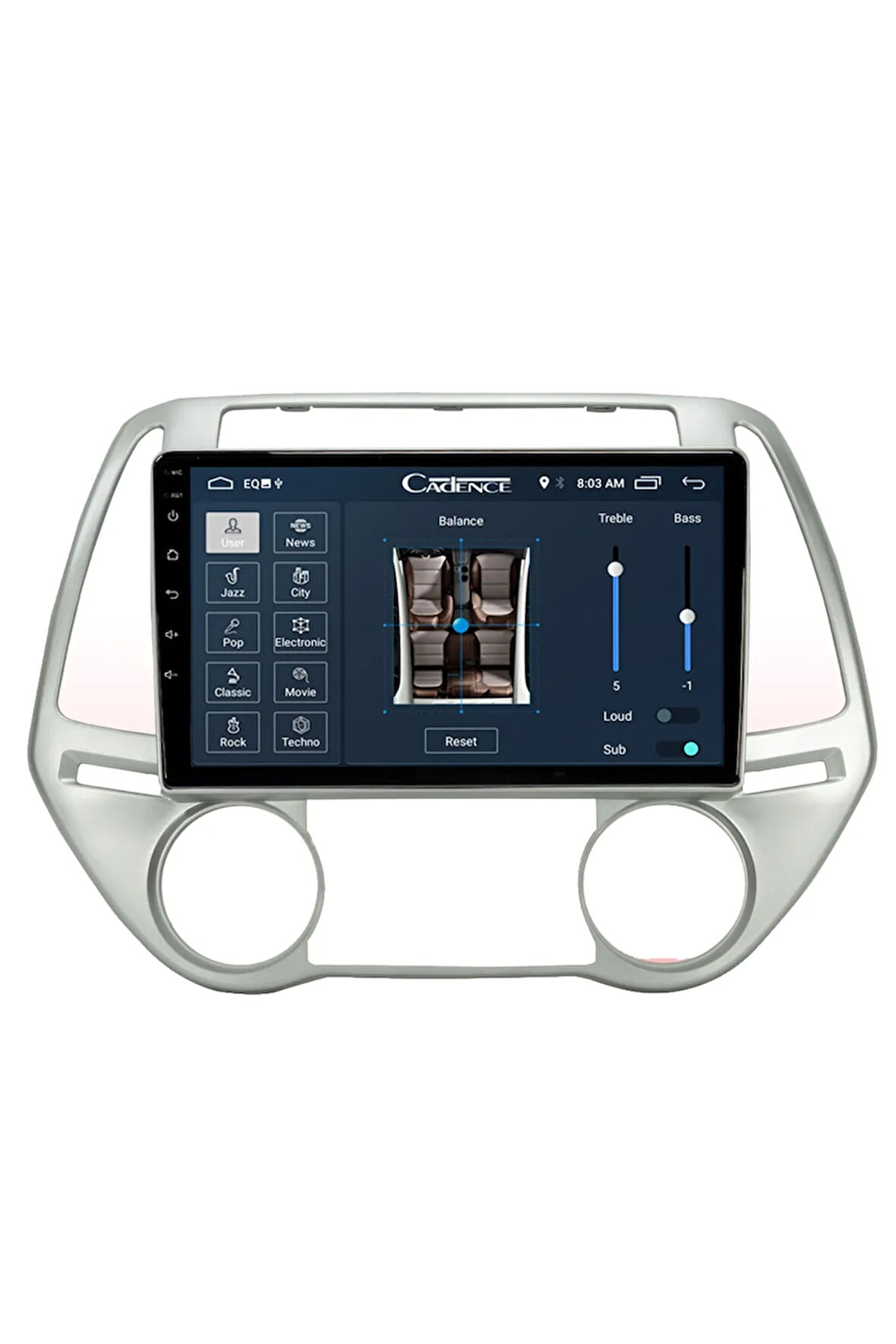 Hyundai I20 Android Carplay Navigasyon Multimedya Ekran Teyp 2gb Ram + 32gb Hdd