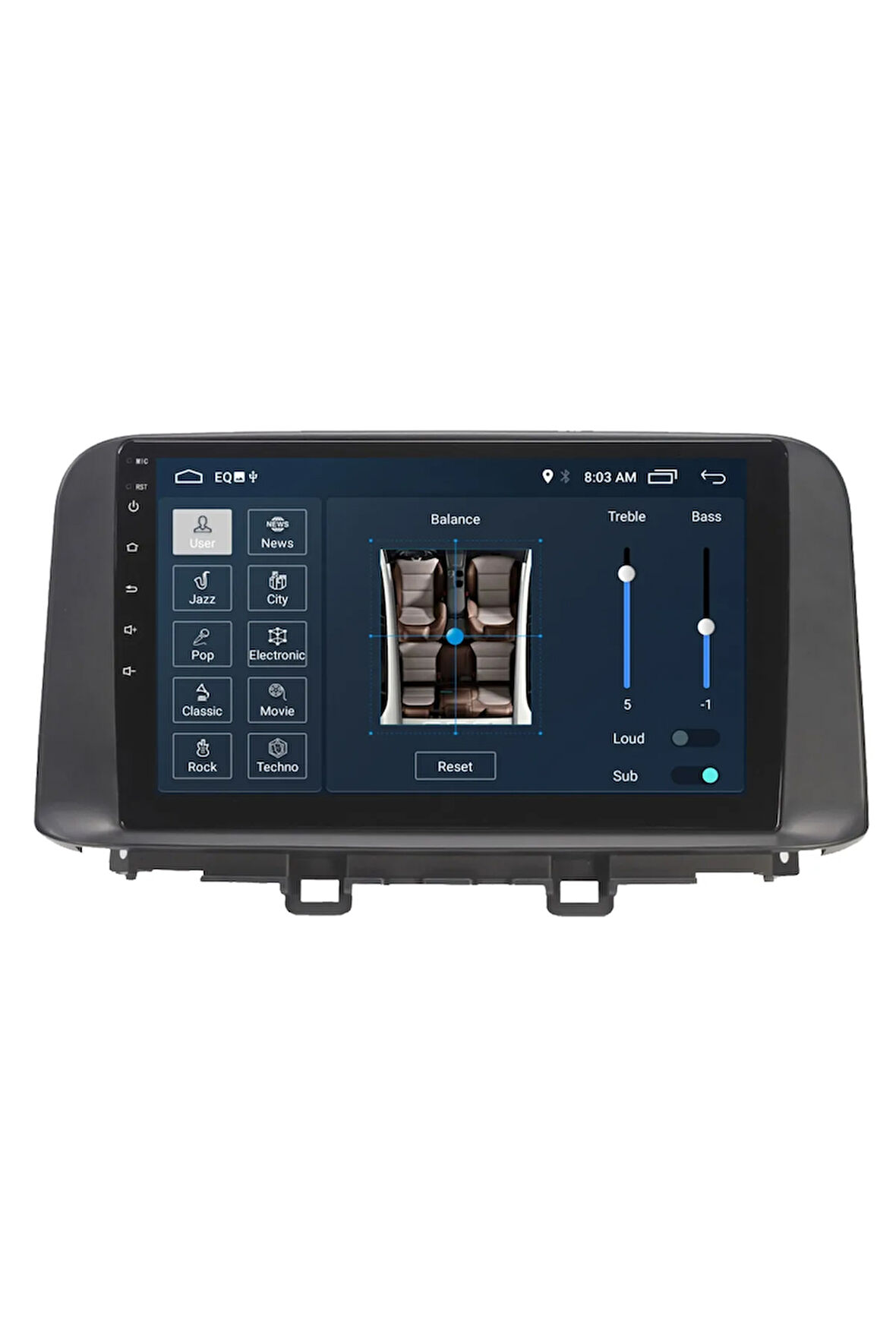 Hyundaı Kona Android Carplay Navigasyon Multimedya Ekran Teyp 2gb Ram + 32gb Hdd