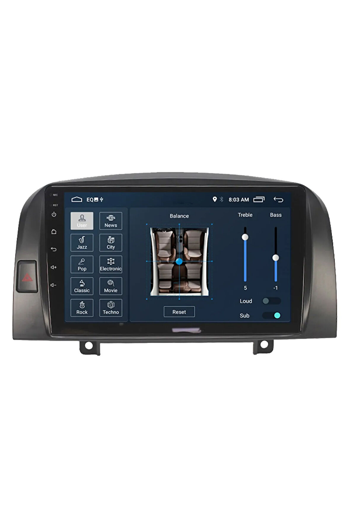 Hyundaı Sonata Android Carplay Navigasyon Multimedya Ekran Teyp 2gb Ram + 32gb Hdd