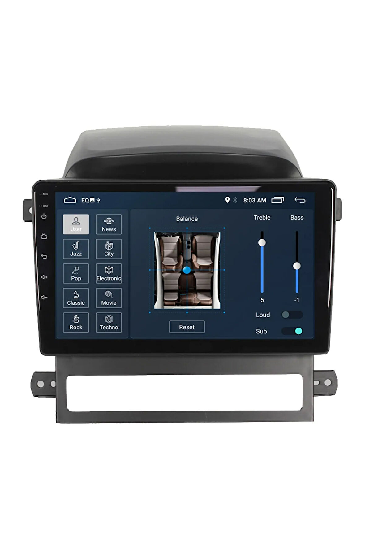 Chevrolet Captiva Android Carplay Navigasyon Multimedya Ekran Teyp 2gb Ram + 32gb Hdd