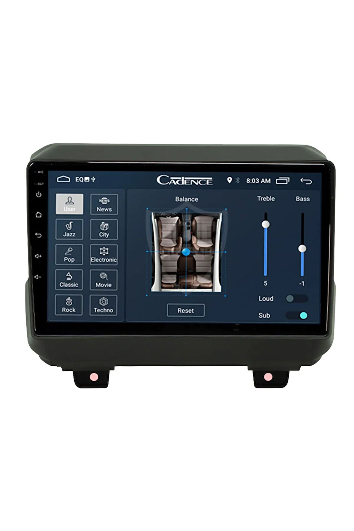 Jeep Rubicon Android Carplay Navigasyon Multimedya Ekran Teyp 2gb Ram + 32gb Hdd