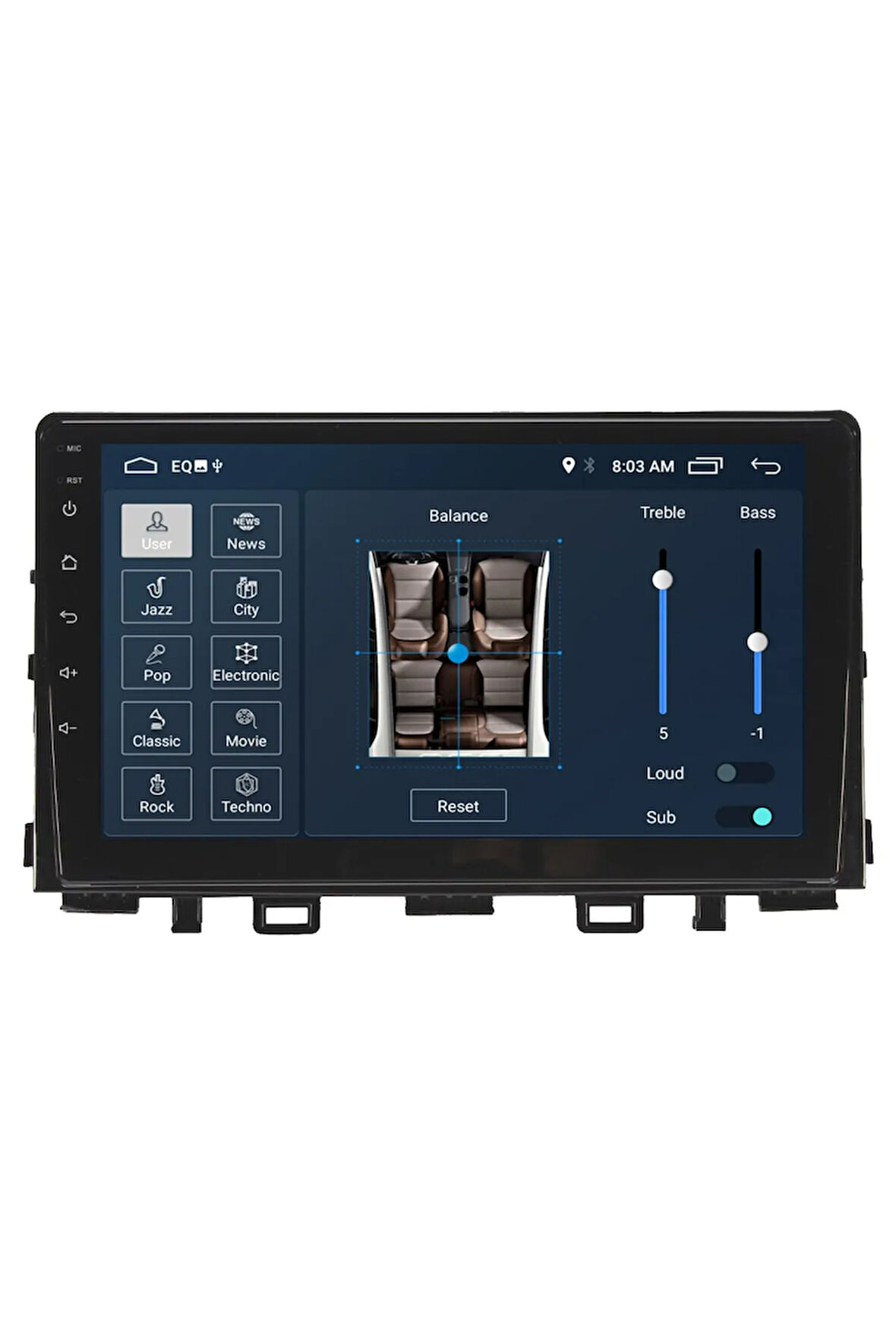 Kıa Pıcanto Android Carplay Navigasyon Multimedya Ekran Teyp 2gb Ram + 32gb Hdd