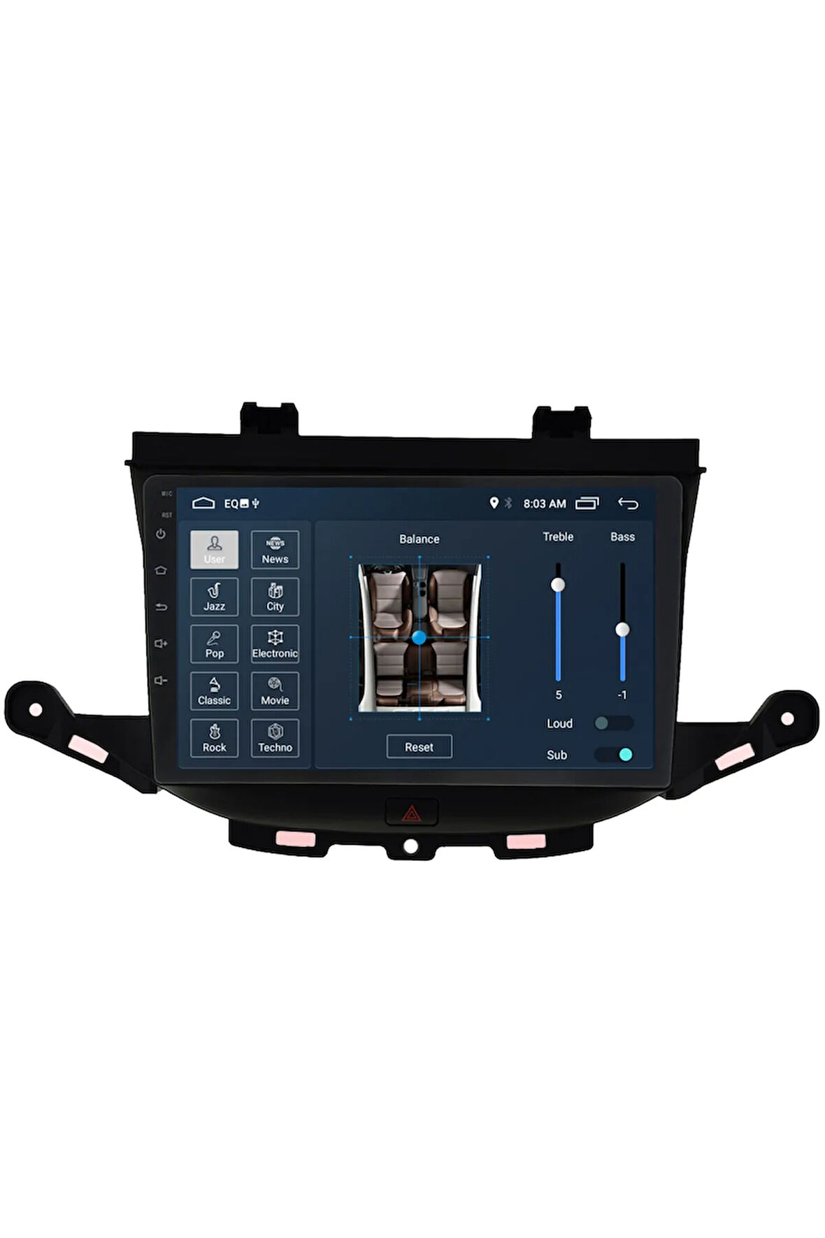 Opel Astra K Android Carplay Navigasyon Multimedya Ekran Teyp 2gb Ram + 32gb Hdd